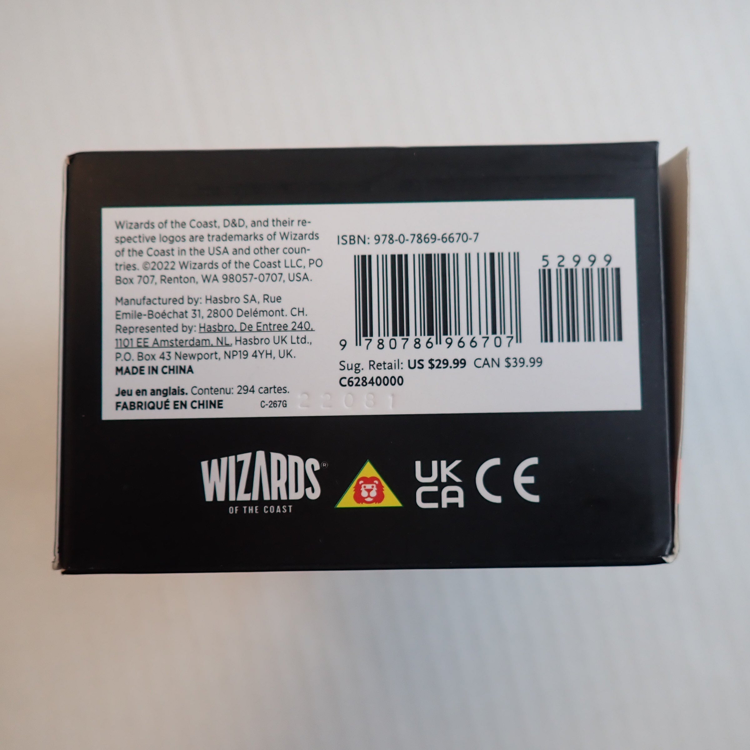 Magic Item Cards Dungeons & Dragons 5th edition