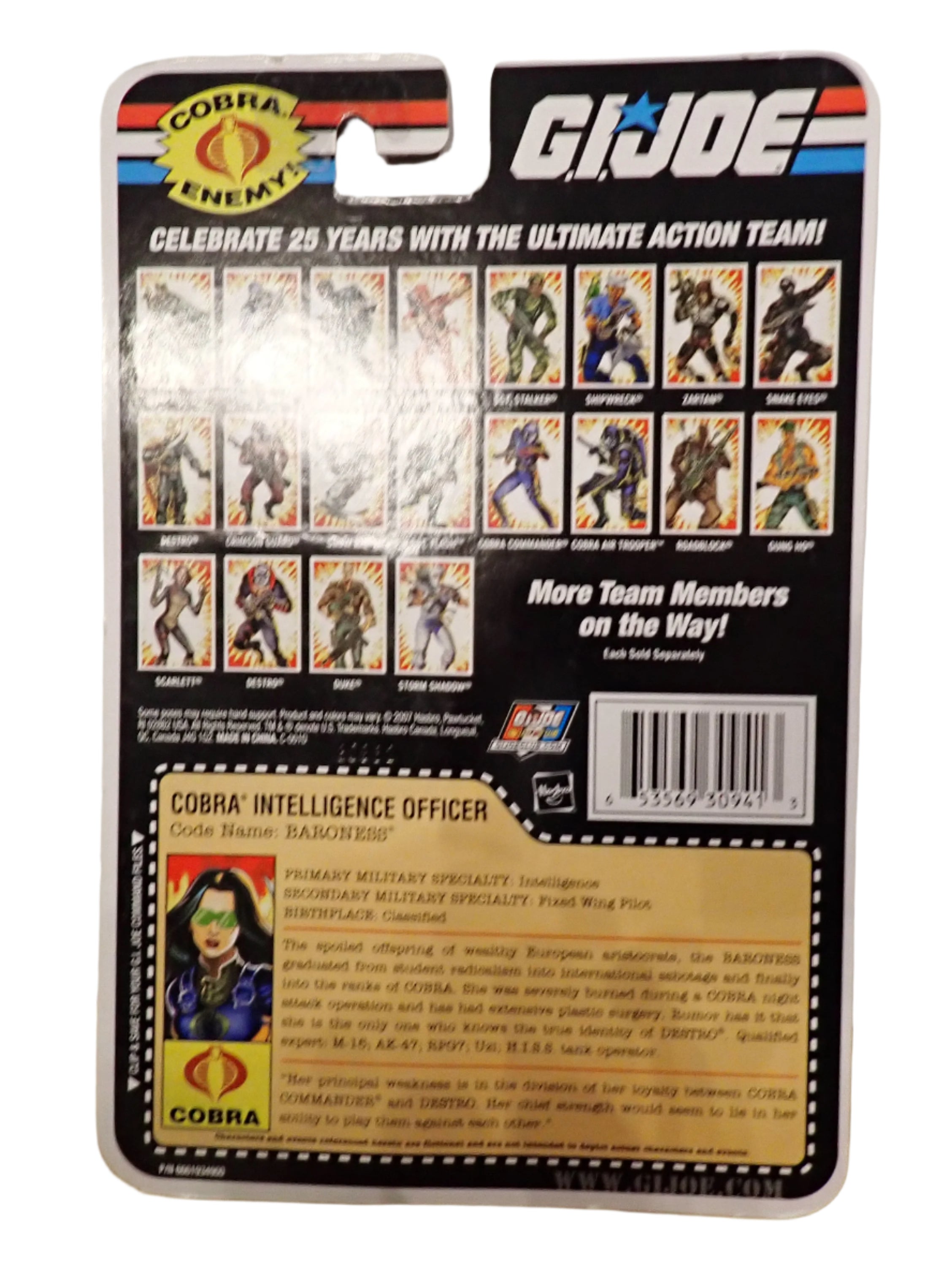 G.I. Joe Cobra Intelligence Officer: Baroness