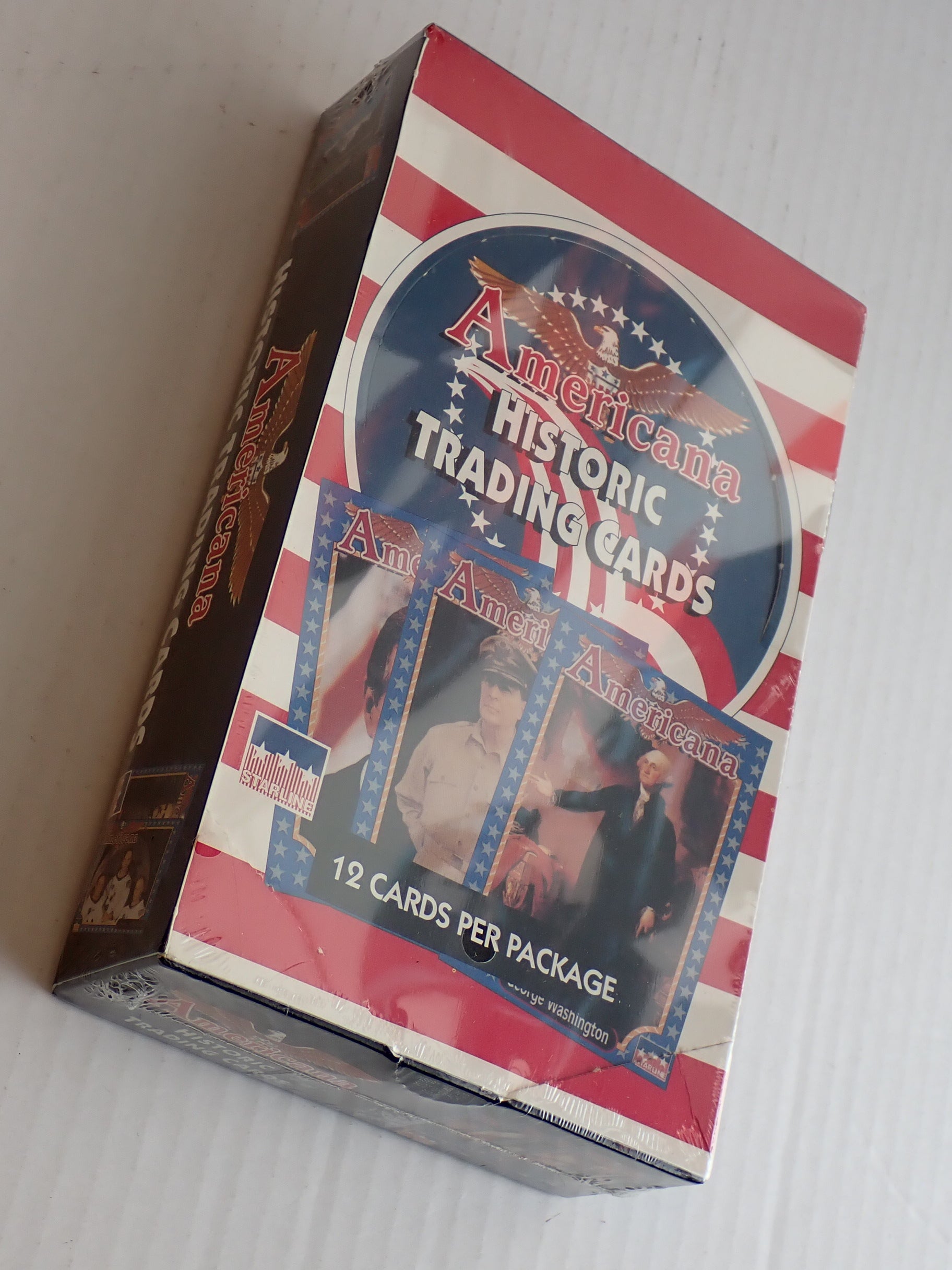 1991 Starline Americana Historic Trading Cards - Sealed In Box