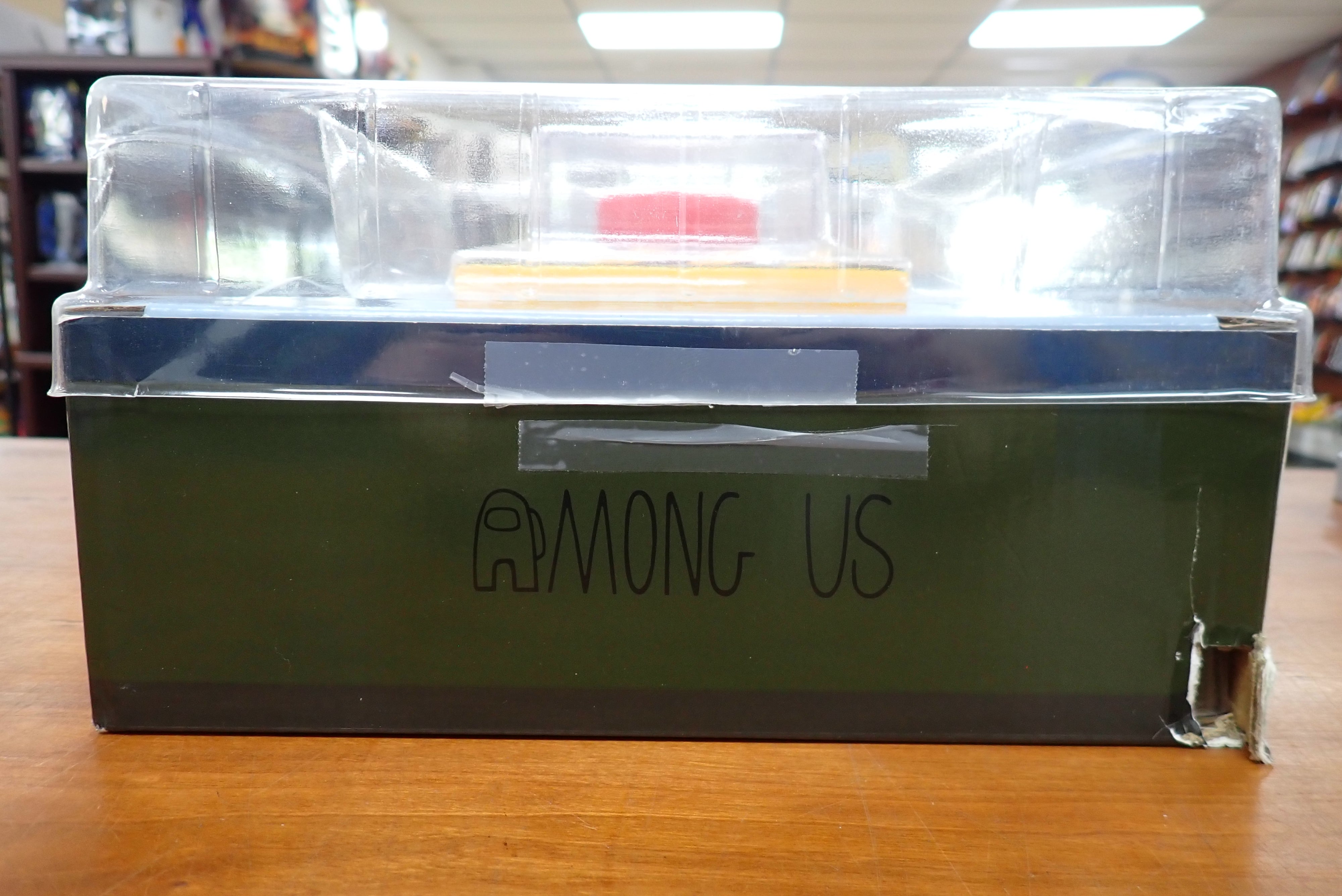 Among Us Emergency Button Collectors Box - NO GAME