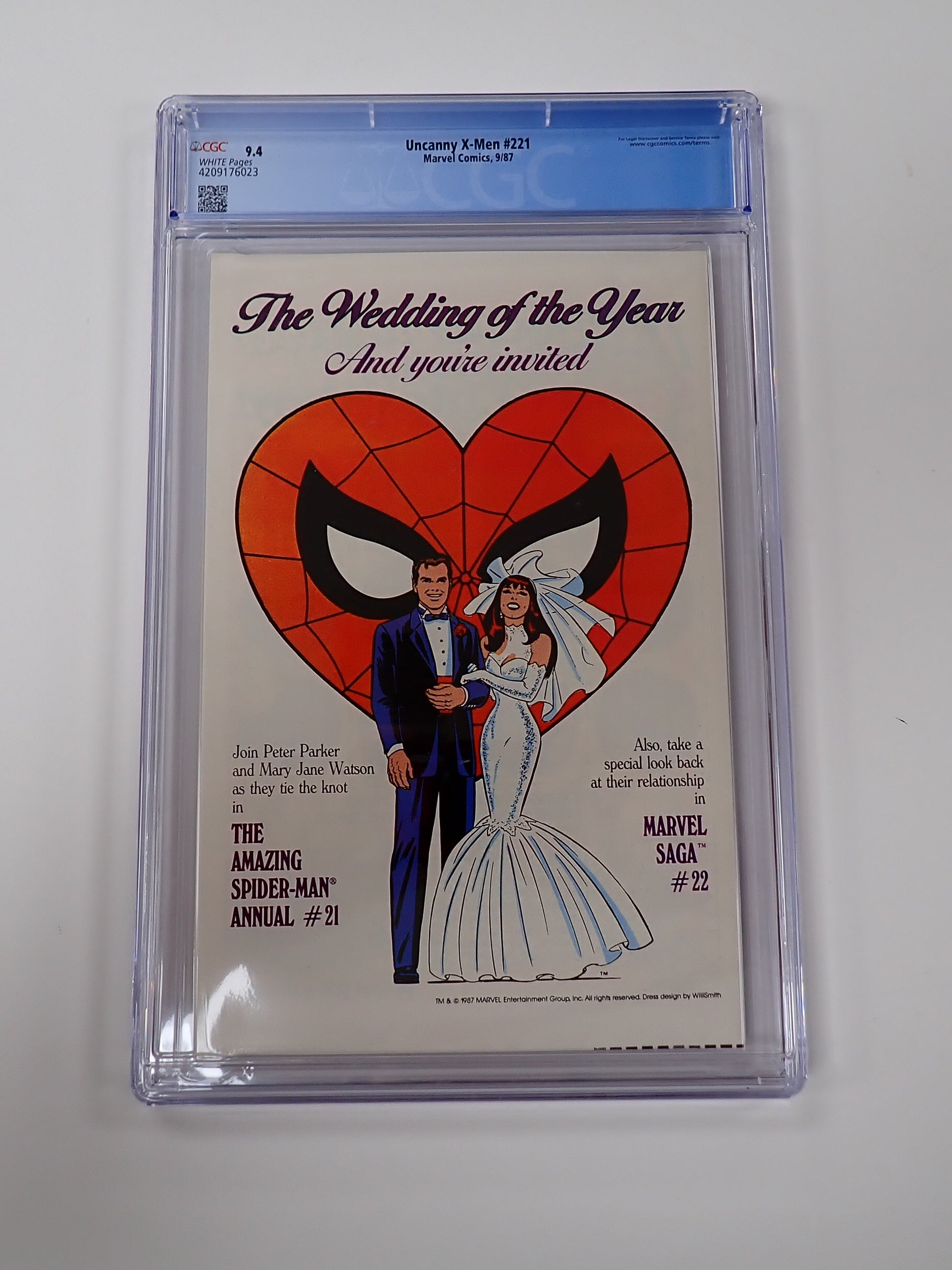 Uncanny X-Men #221 (1987) - CGC (9.4)