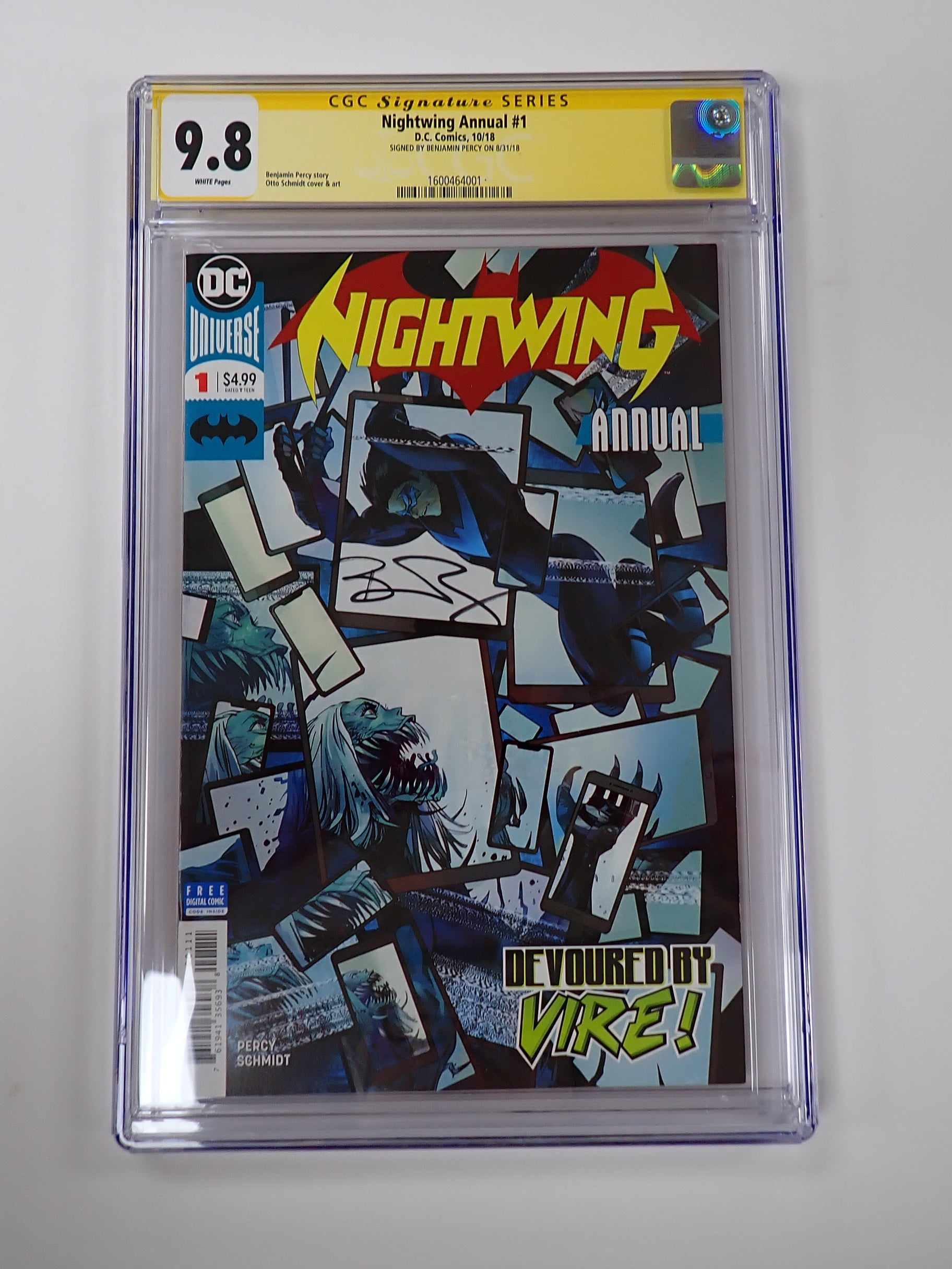 Nightwing Annual #1 (2018) (Signed) - CGC (9.8)