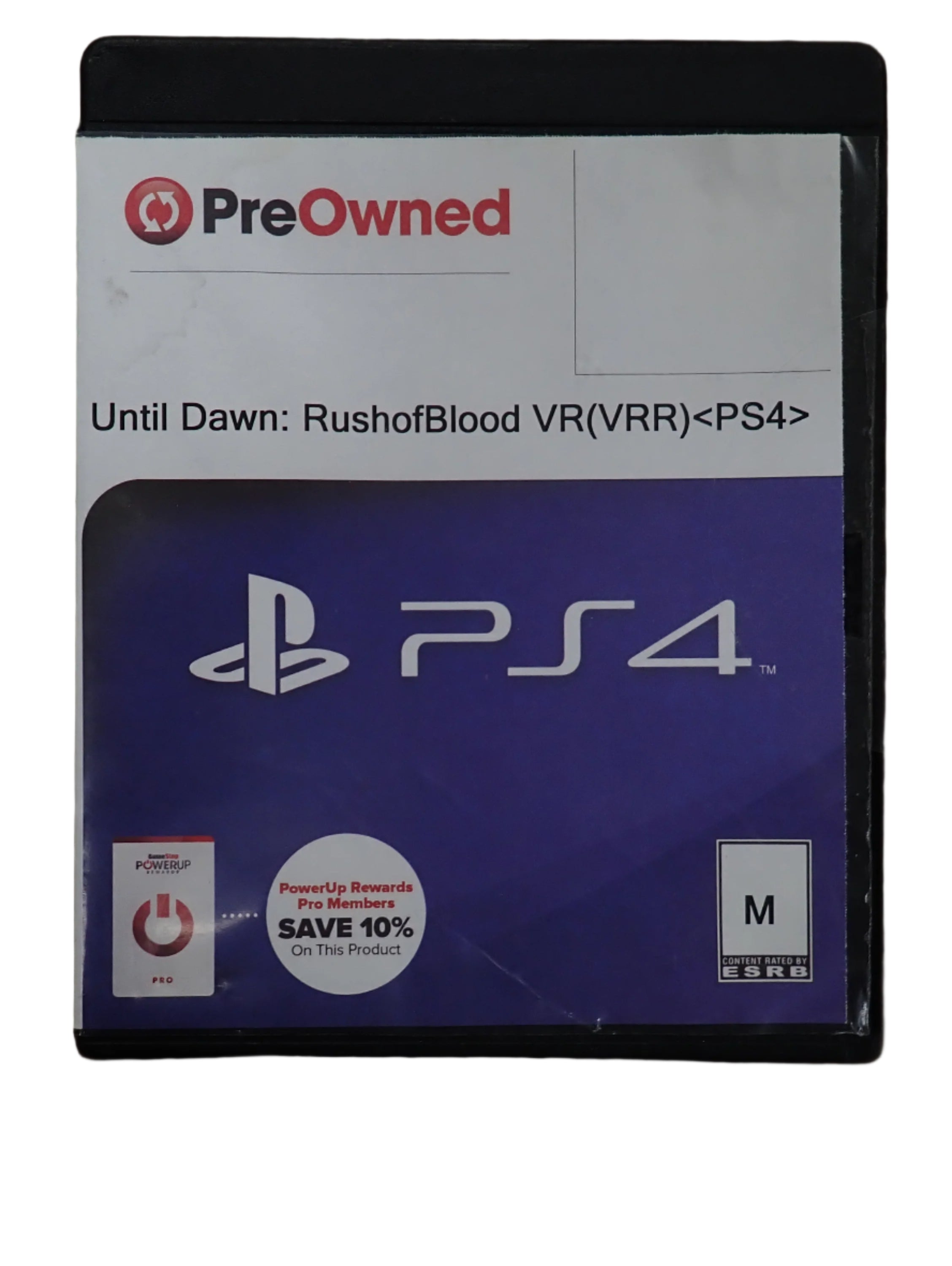 Until Dawn: Rush of Blood VR - PS4