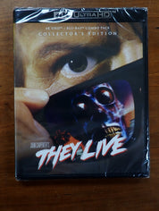 They Live Collector's Edition 4K UHD & Blu-Ray