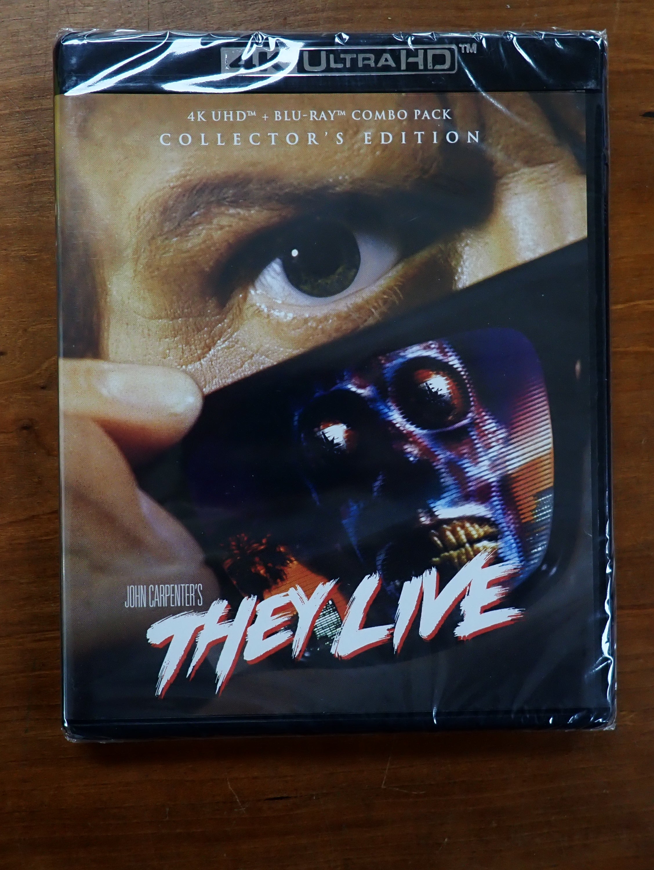 They Live Collector's Edition 4K UHD & Blu-Ray