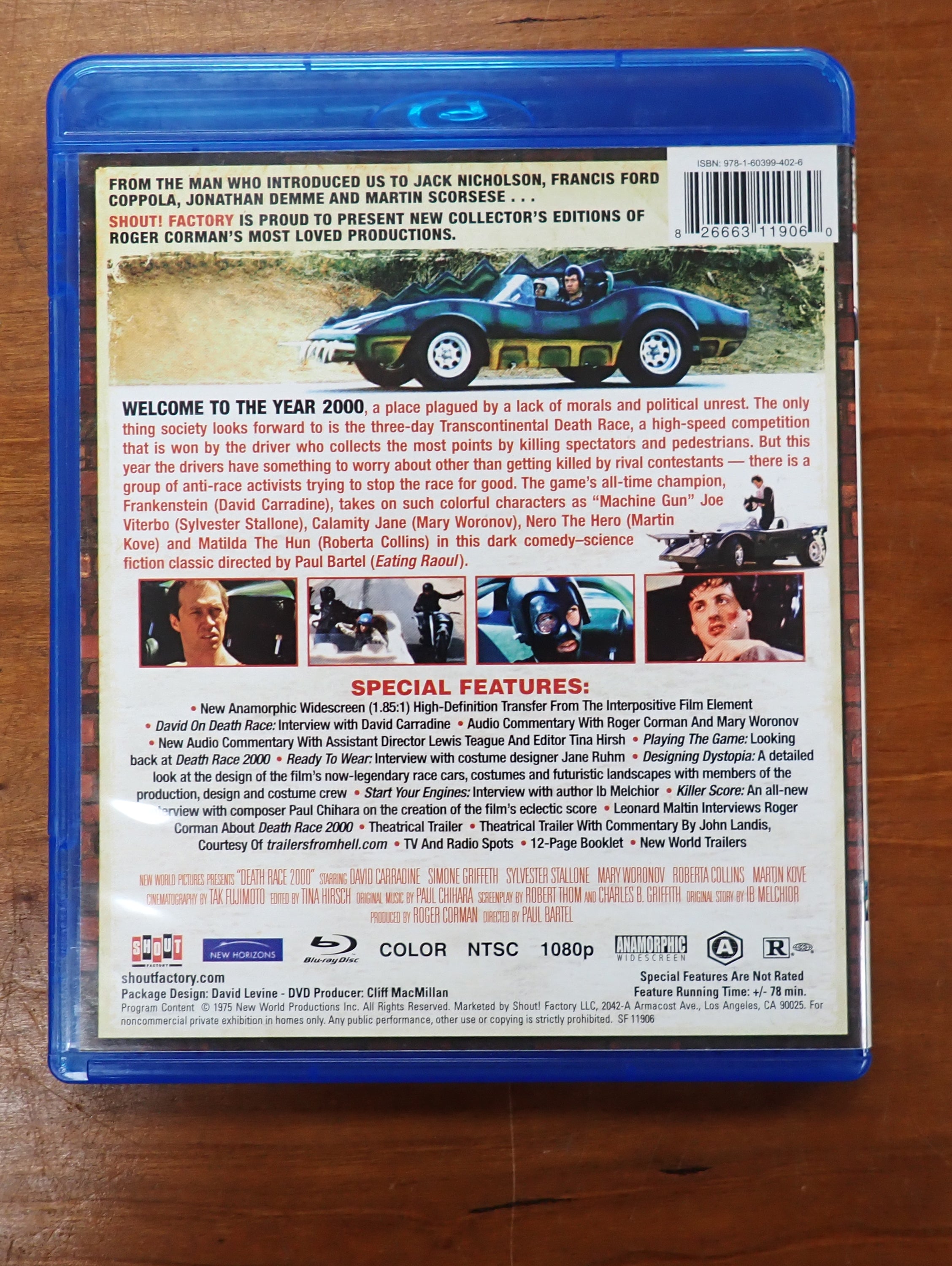 Death Race 2000 - Blu-Ray