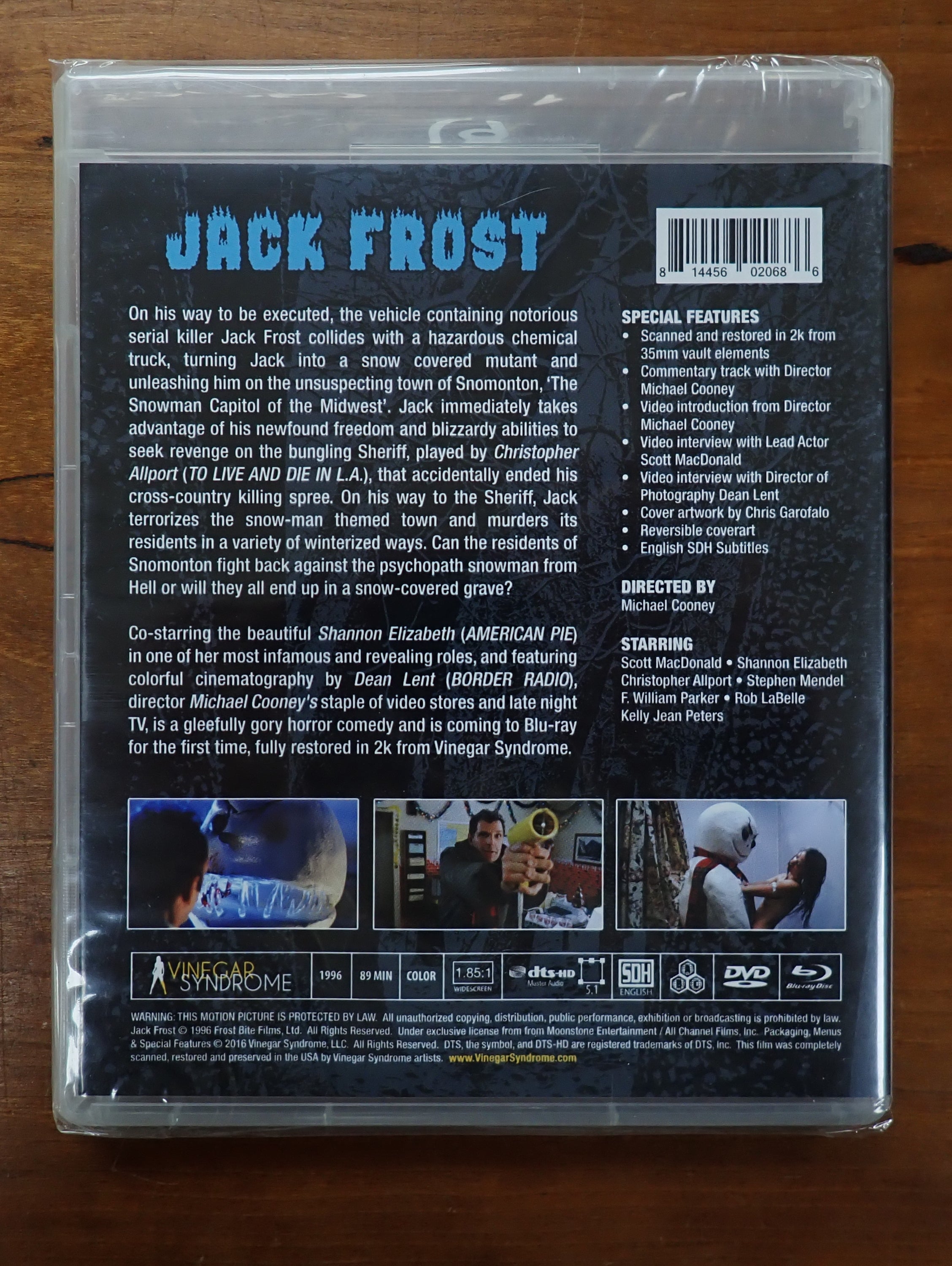 Jack Frost - Blu-Ray SEALED