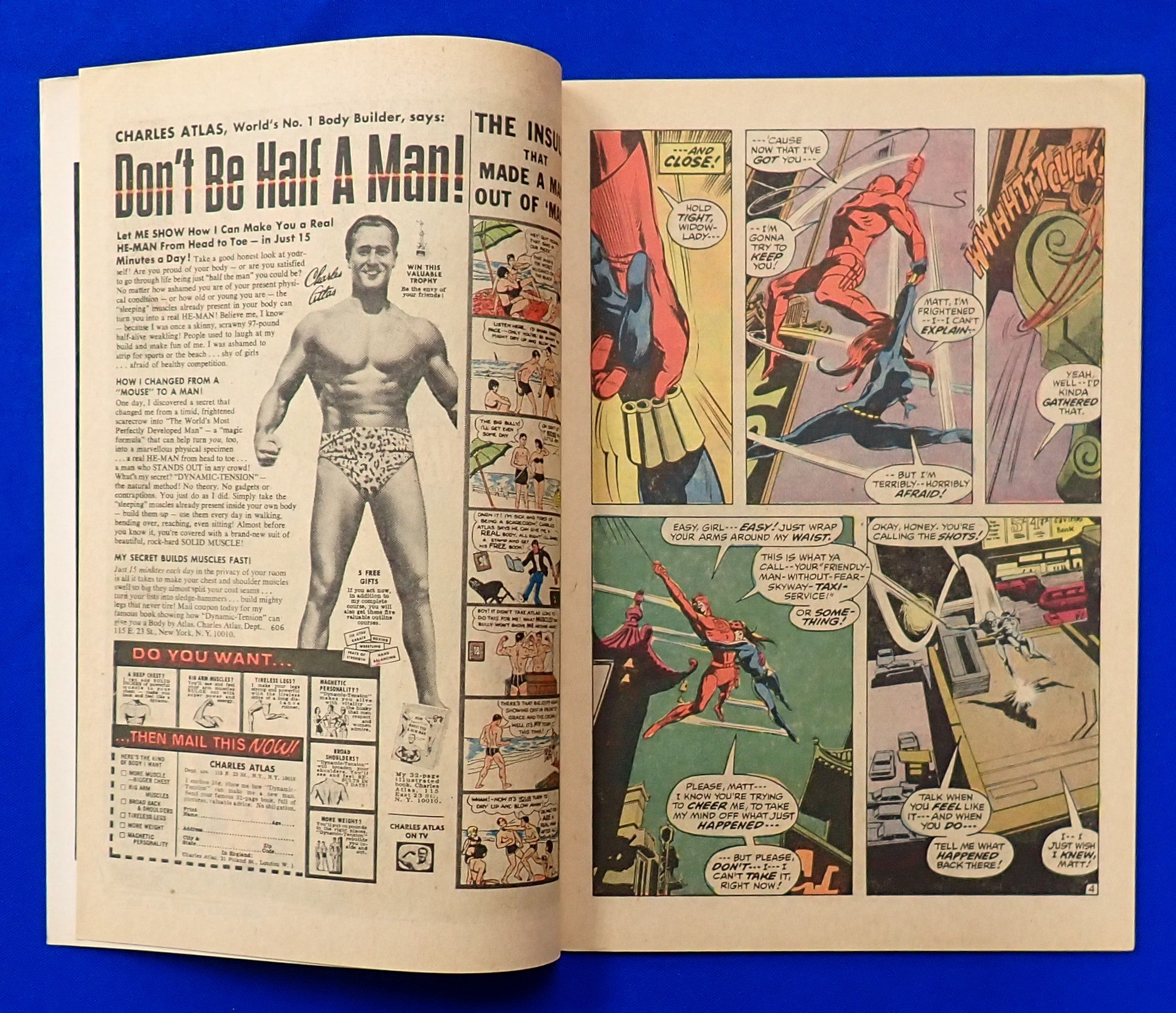 Daredevil #90 (1972) - VF (8.0) - Retconned Origin of Black Widow