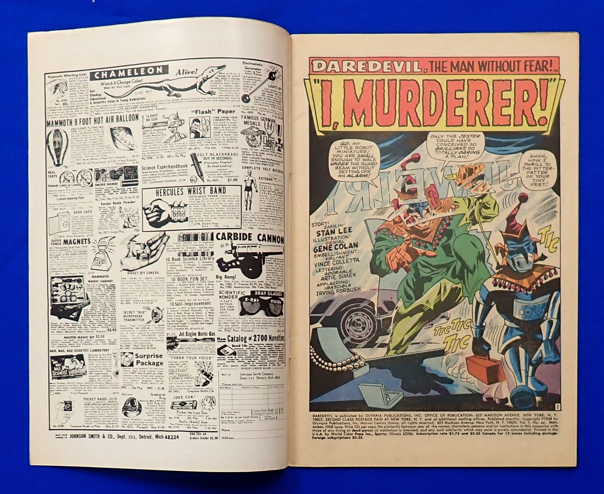 Daredevil #44 (1968) - VF- (7.5) - Silver Age Issue