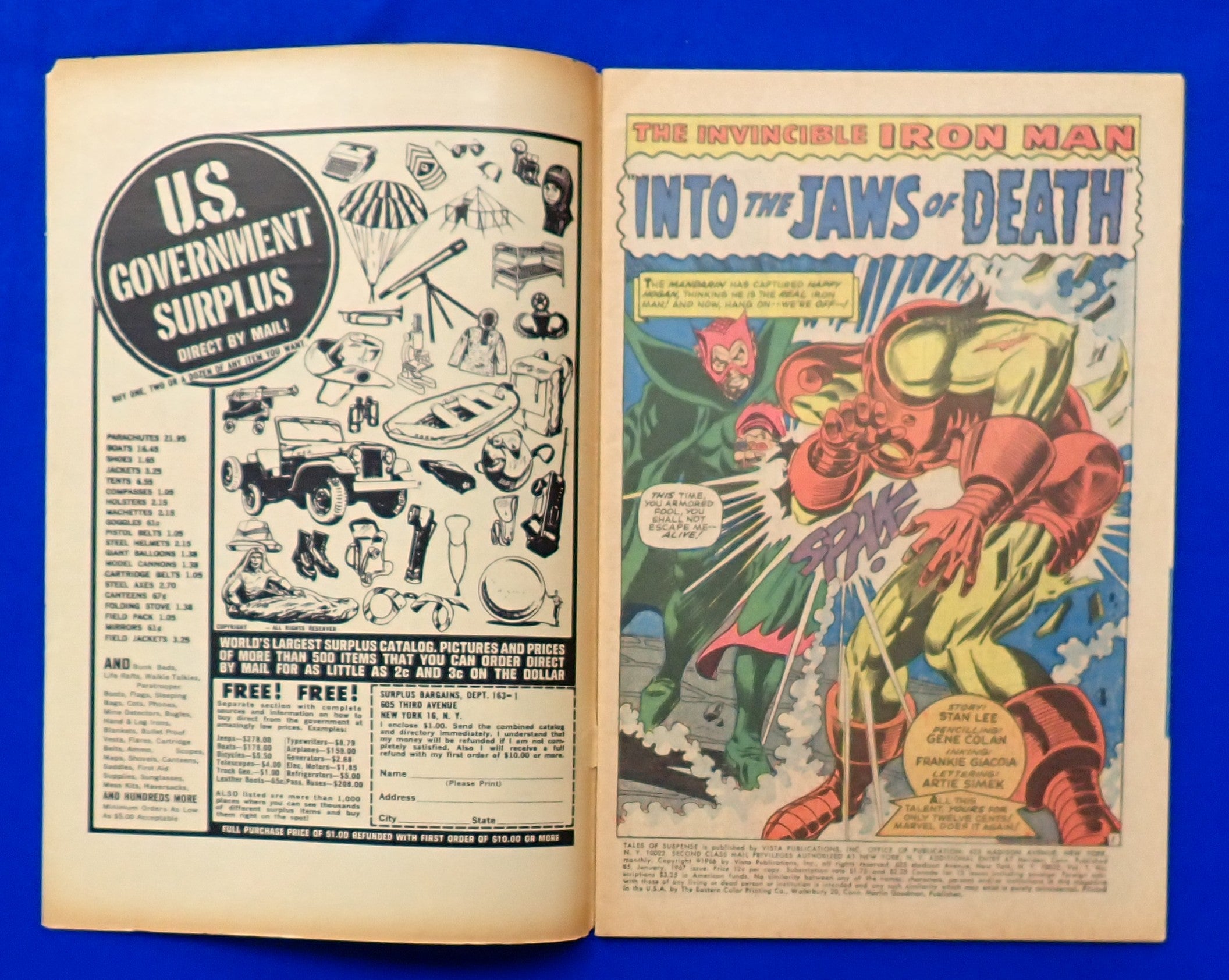 Tales of Suspense #85 (1967) - FN/FN+ (6.0-6.5) - Silver Age Issue