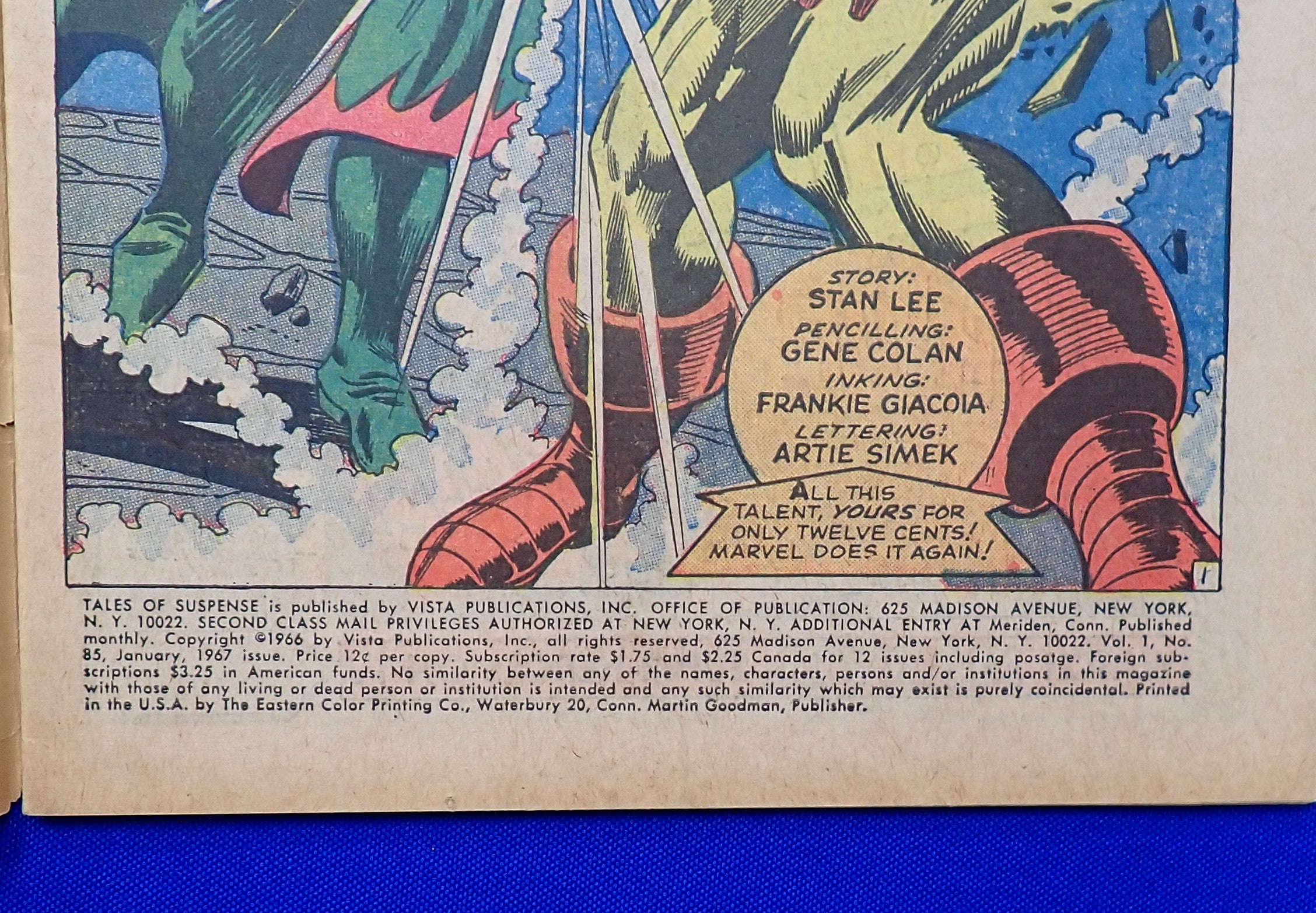 Tales of Suspense #85 (1967) - FN/FN+ (6.0-6.5) - Silver Age Issue