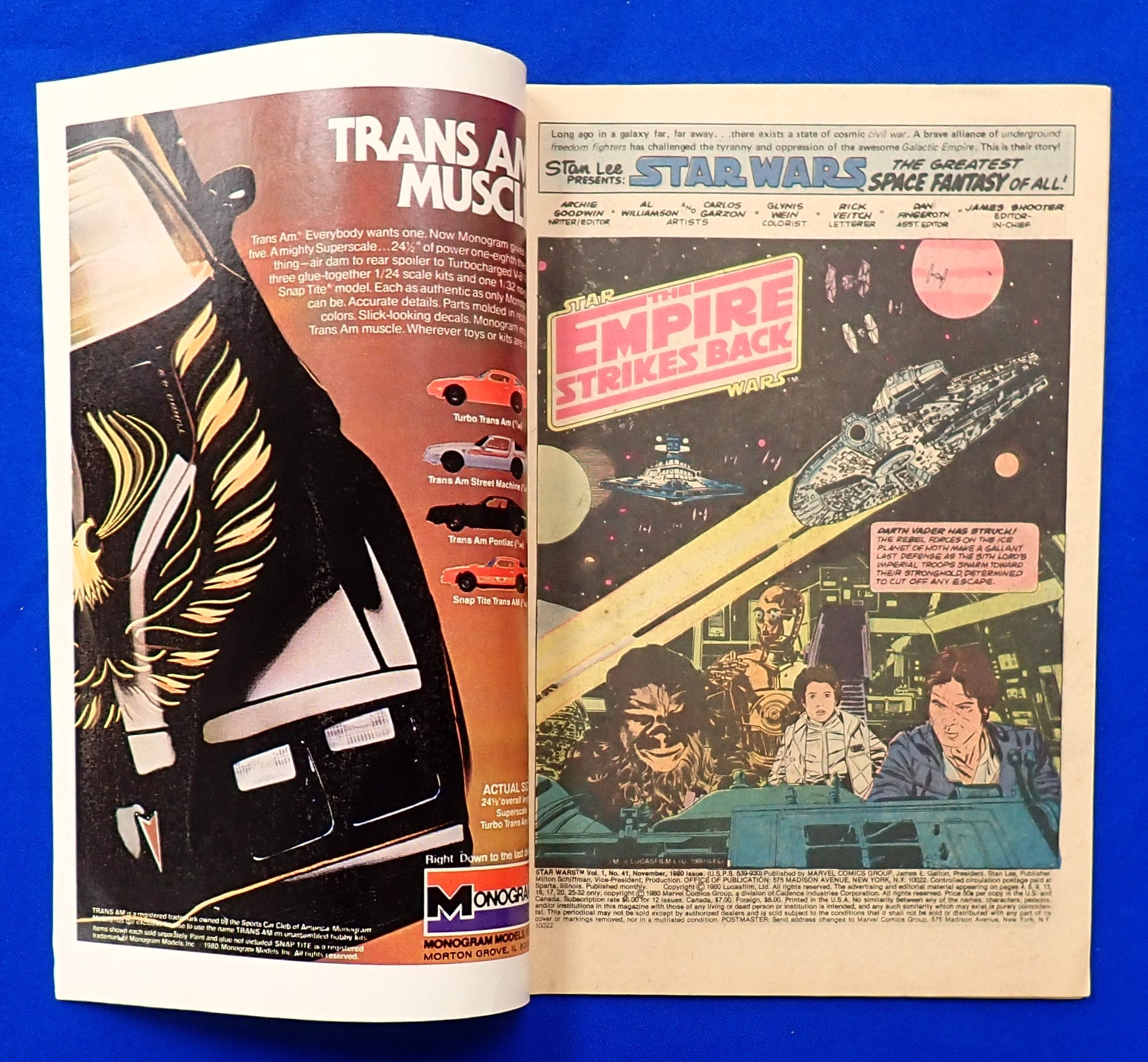 Star Wars #41 (1980) - VF- (7.5) - 1st Cameo App. of Yoda