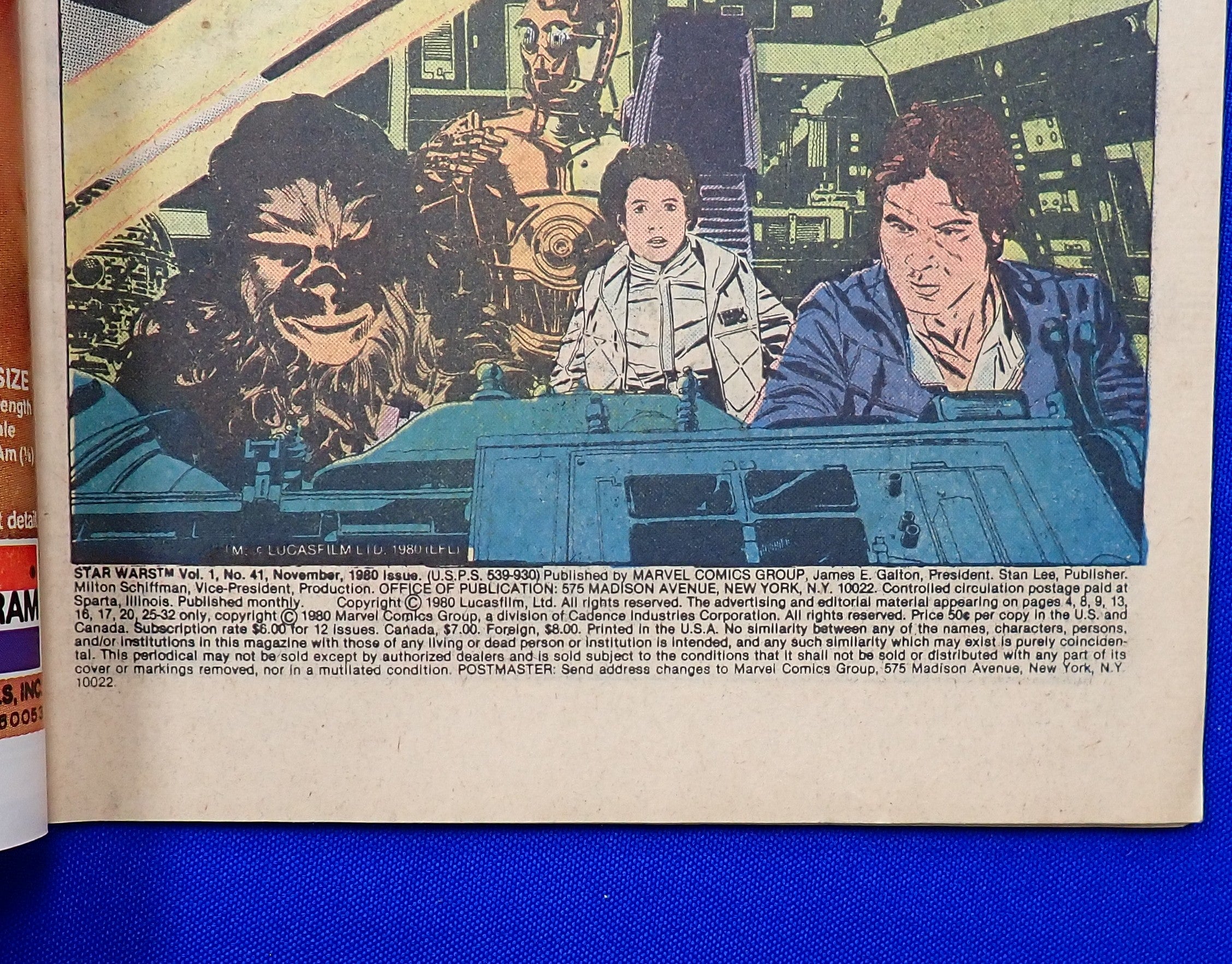 Star Wars #41 (1980) - VF- (7.5) - 1st Cameo App. of Yoda