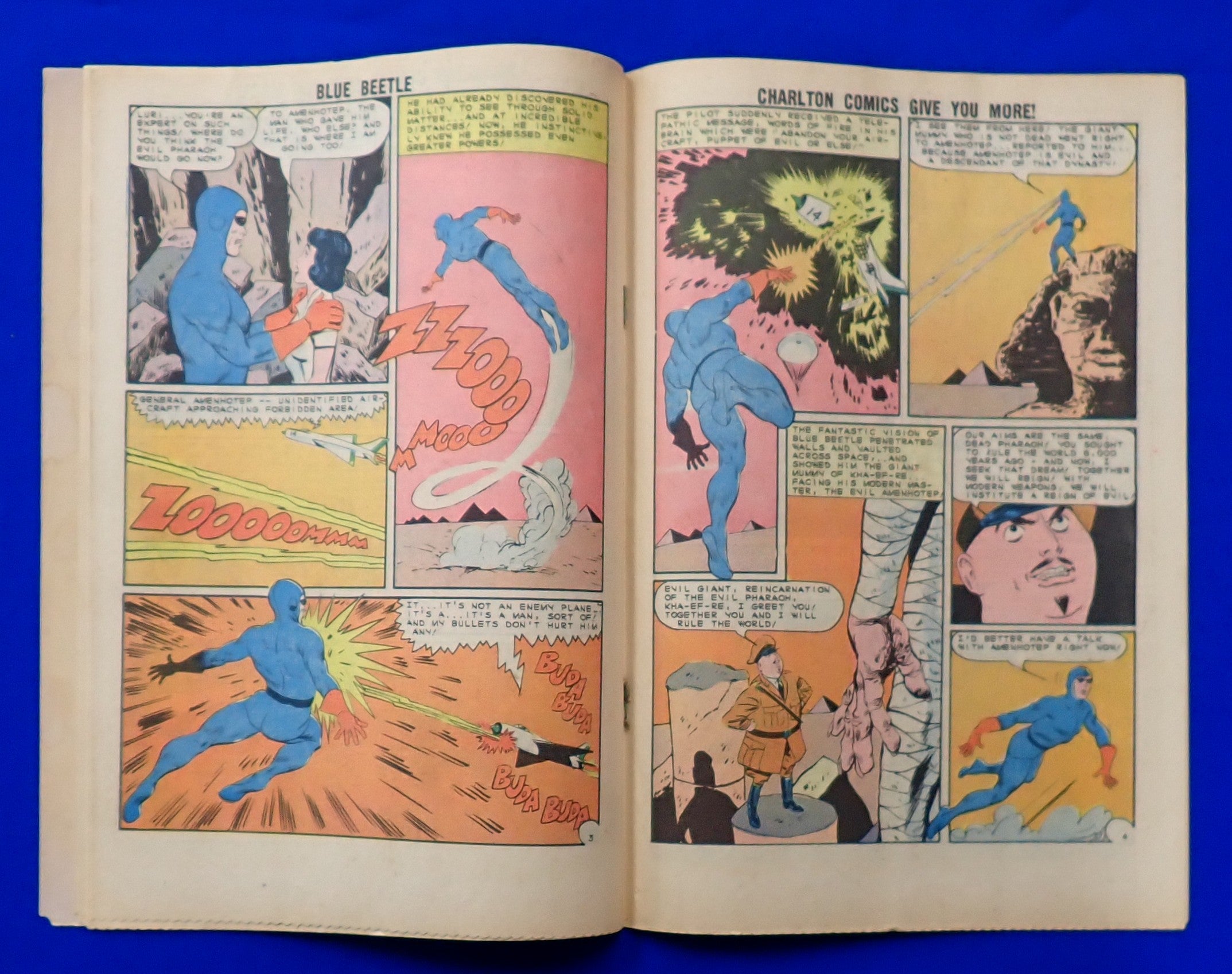 Blue Beetle #1 (1964) - GD+/VG (2.5-3.0) - New Origin of Blue Beetle