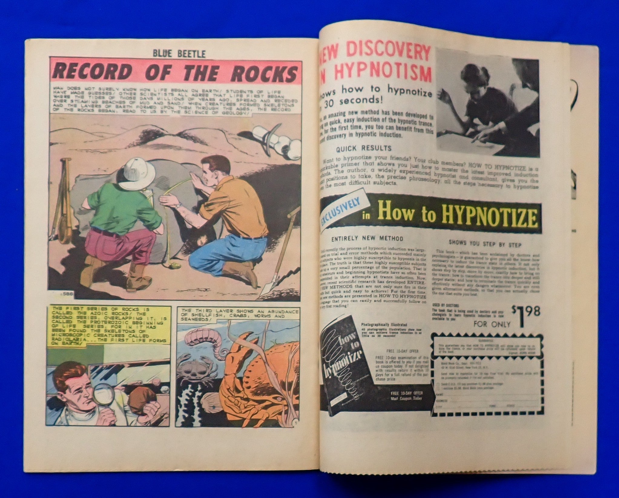 Blue Beetle #1 (1964) - GD+/VG (2.5-3.0) - New Origin of Blue Beetle