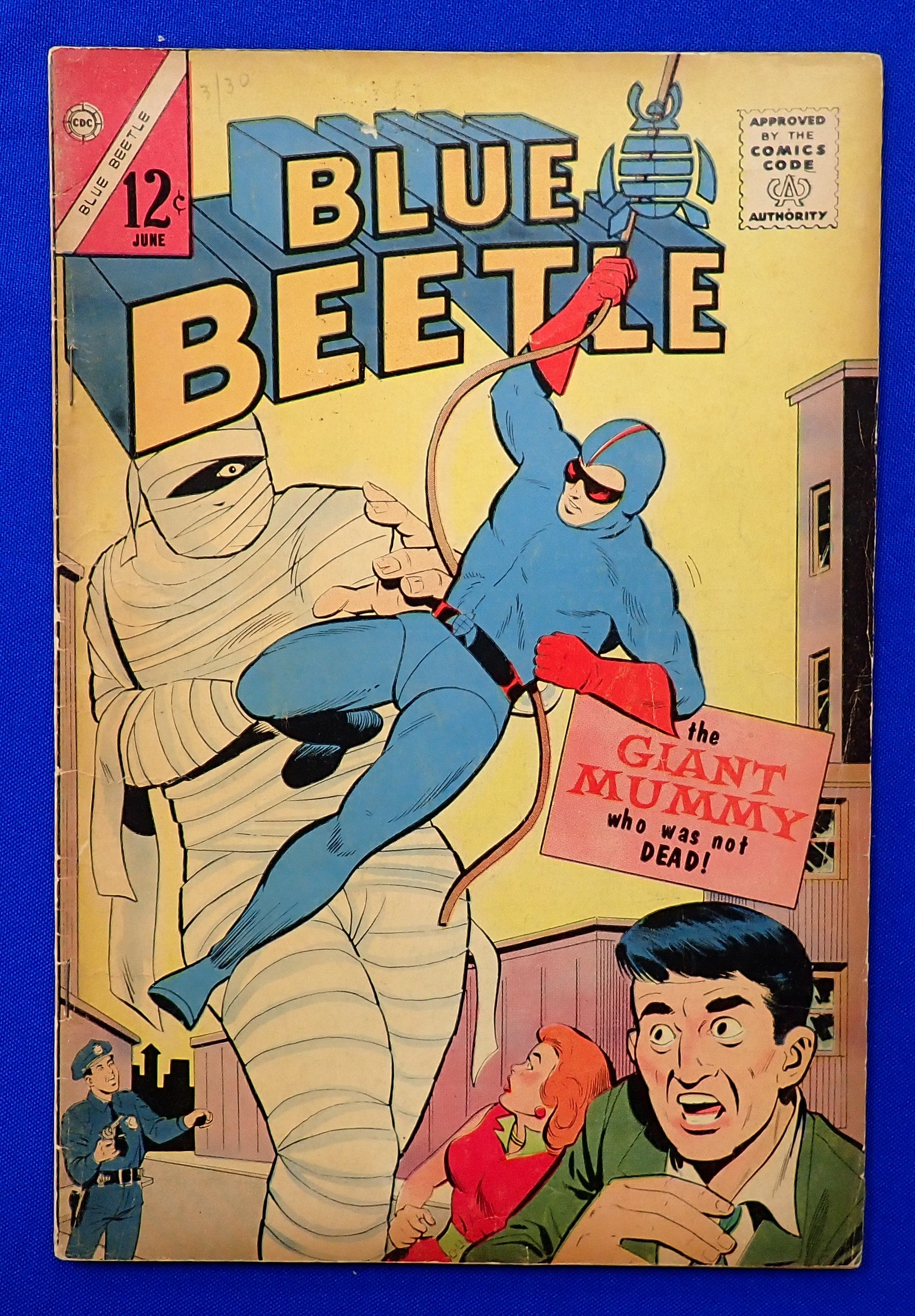 Blue Beetle #1 (1964) - VG- (3.5) - New Origin of Blue Beetle