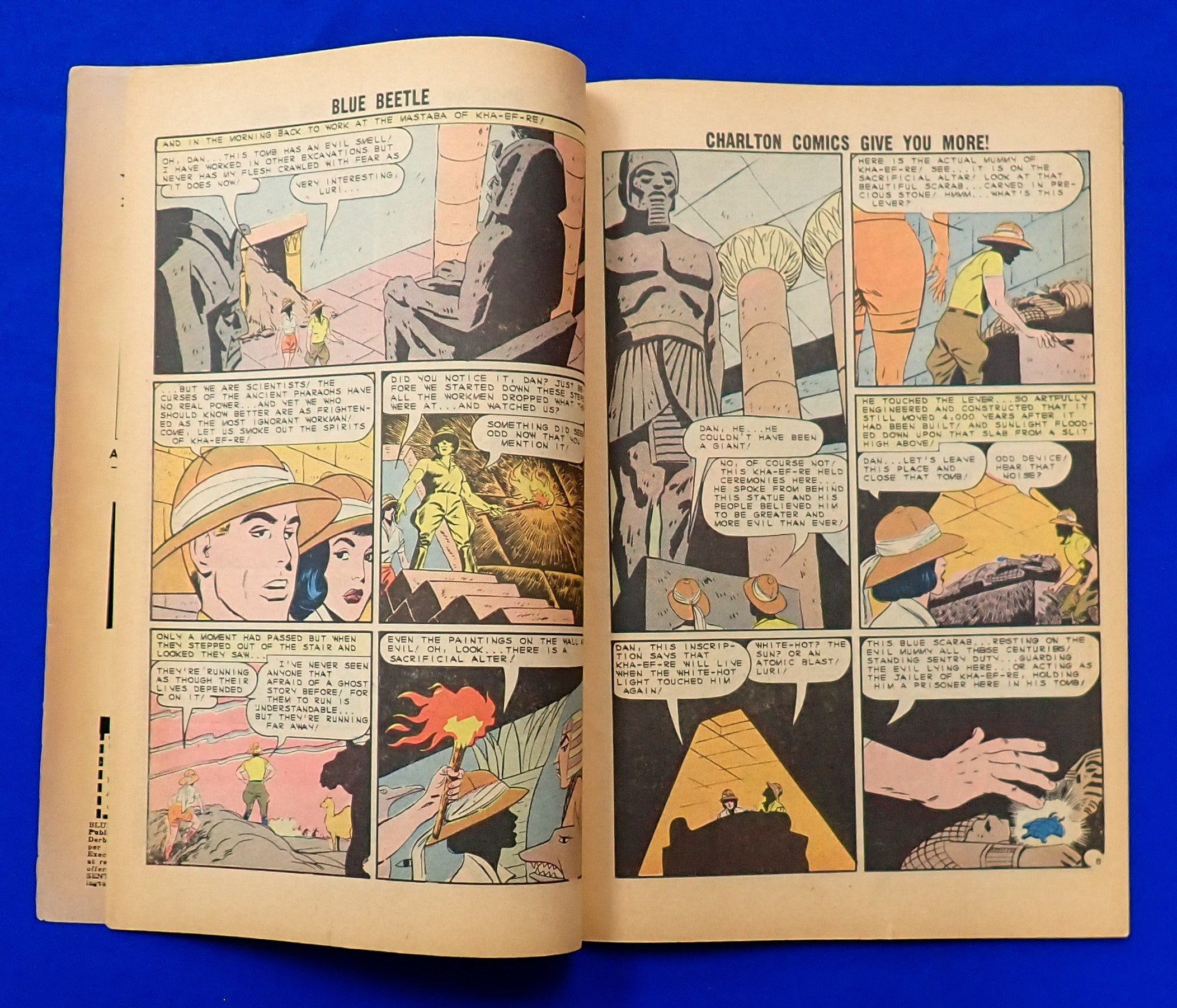 Blue Beetle #1 (1964) - VG- (3.5) - New Origin of Blue Beetle