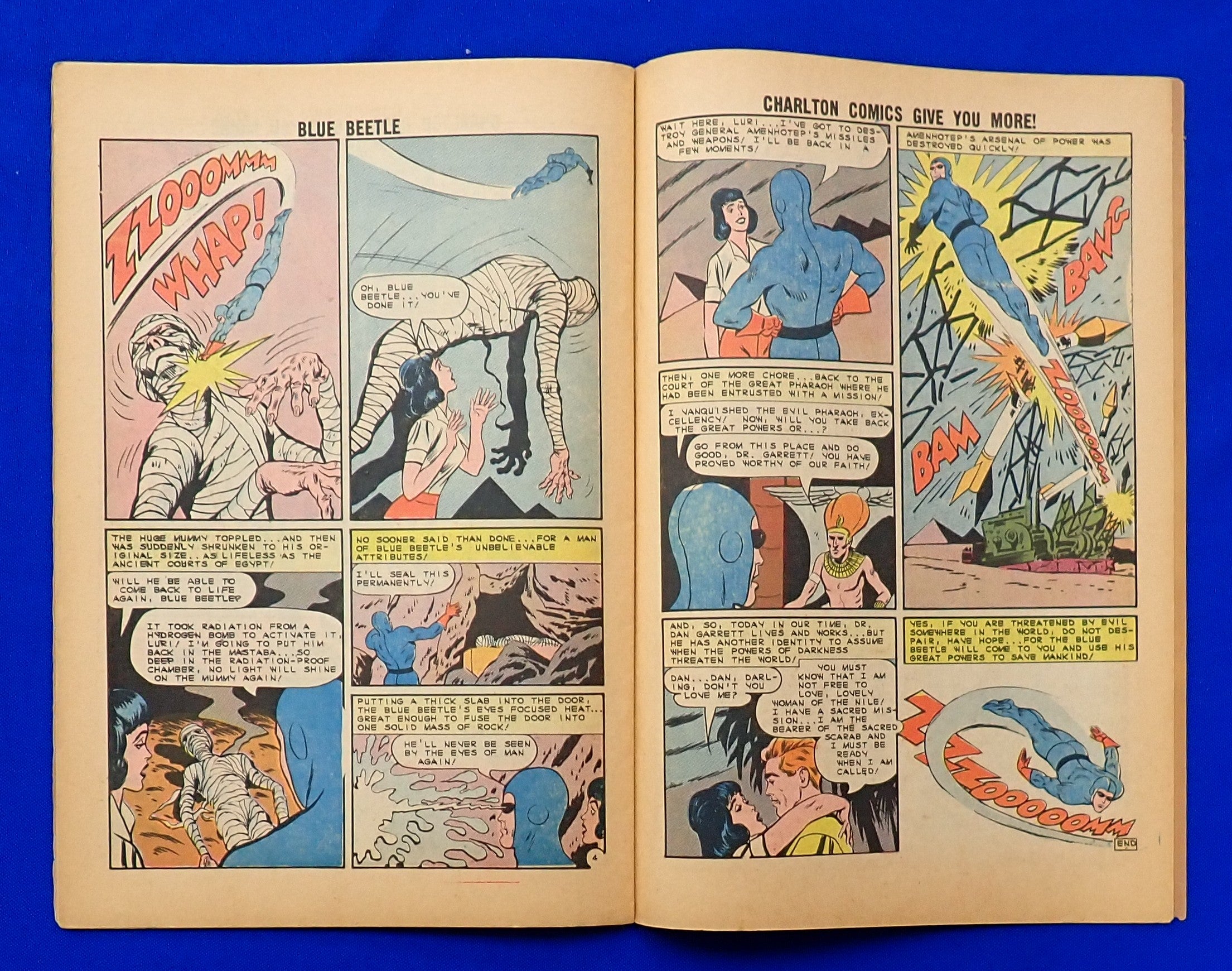 Blue Beetle #1 (1964) - VG- (3.5) - New Origin of Blue Beetle