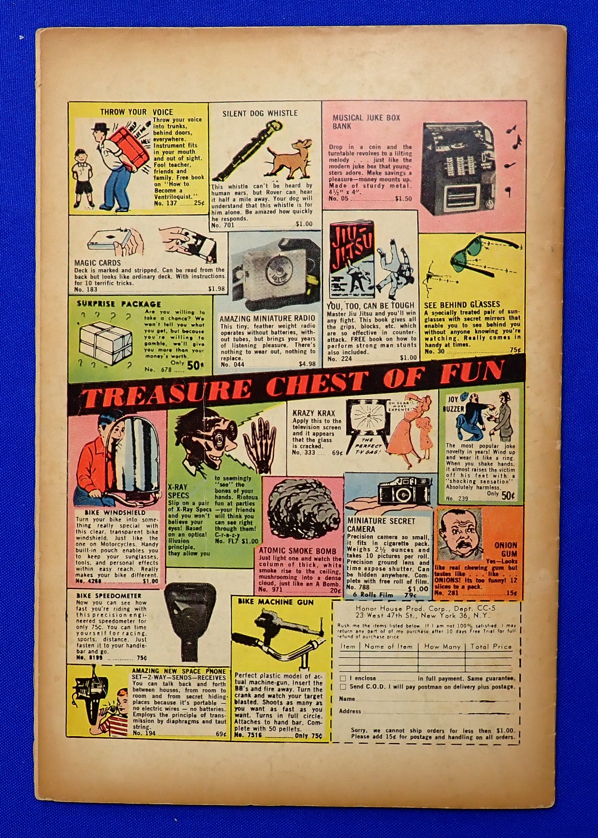 Blue Beetle #1 (1964) - VG- (3.5) - New Origin of Blue Beetle