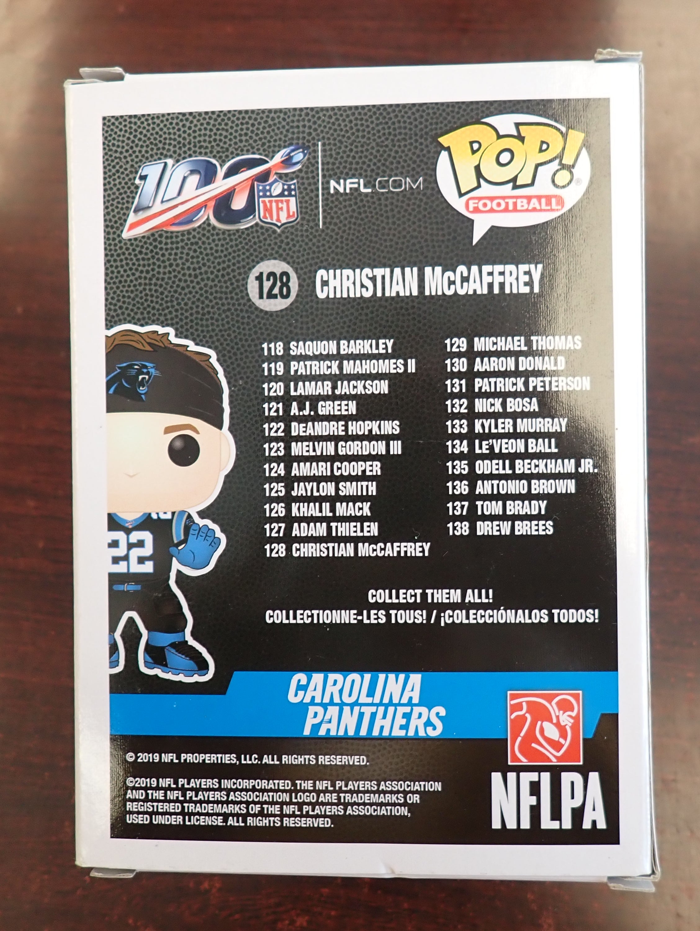 Christian McCaffrey - POP! #128