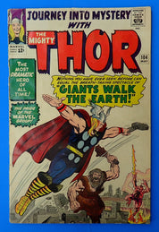 Journey Into Mystery #104 (1964) - VG/VG- (3.5-4.0) - 2nd App. Enchantress