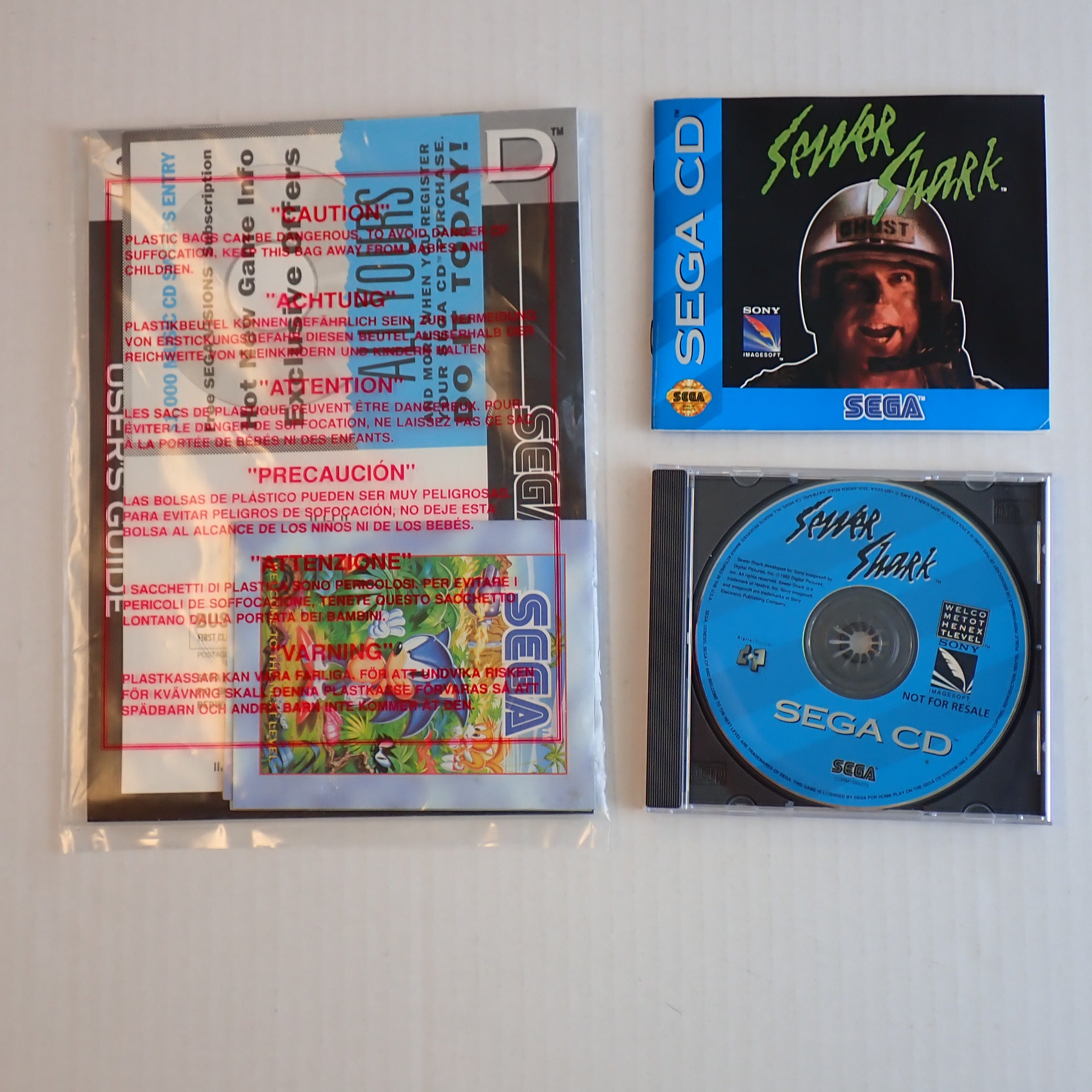 SEGA CD Model 2 (CD Rom Entertainment System for Genesis)