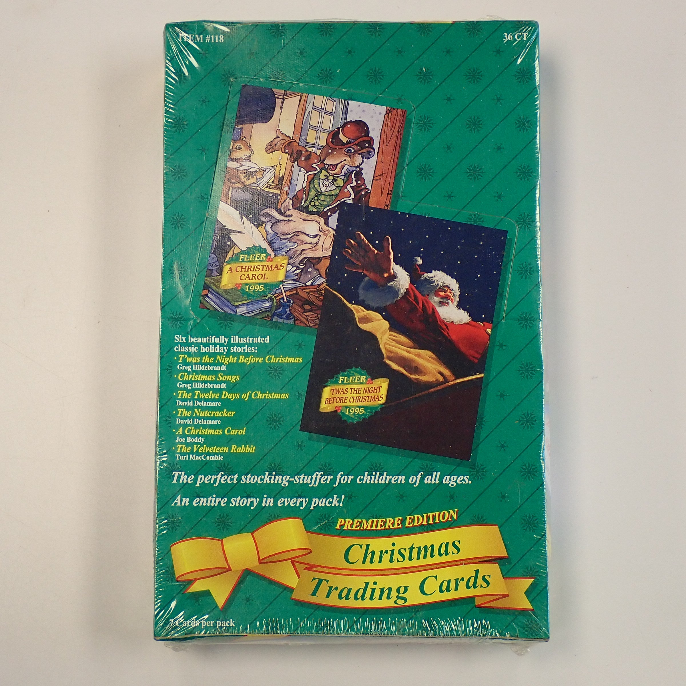 1995 Fleer Premiere Edition Christmas - Sealed In Box