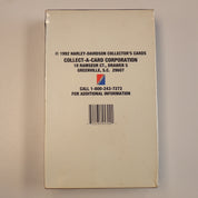1992 Harley-Davidson "Series I" Premium Collector's Cards - Sealed In Box