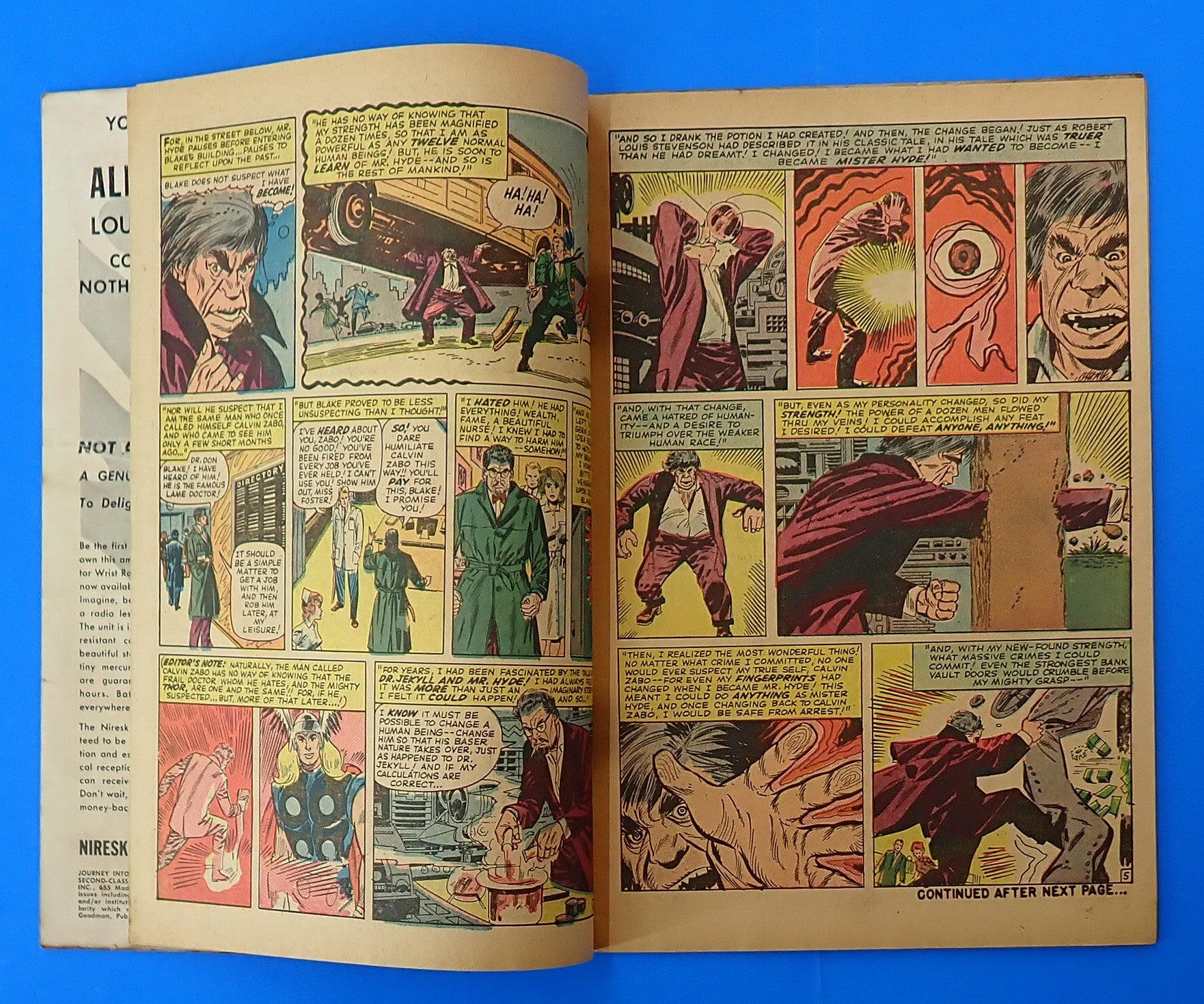 Journey Into Mystery #99 (1963) - GD+ (2.5) - 1st App. Sutur & Mr. Hyde