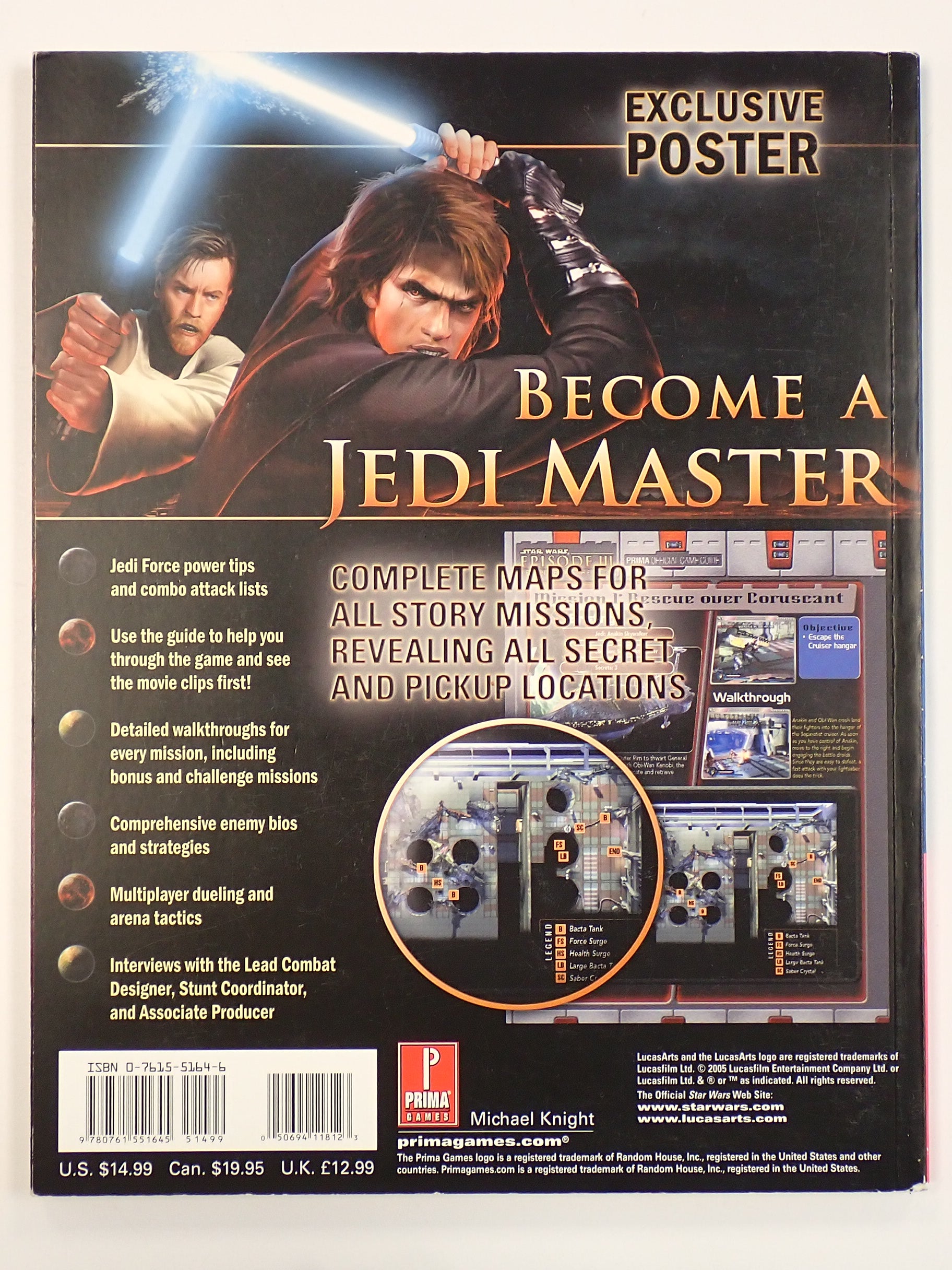 Star Wars Episode III: Revenge of the Sith - Prima Official Game Guide [Pre-Owned]
