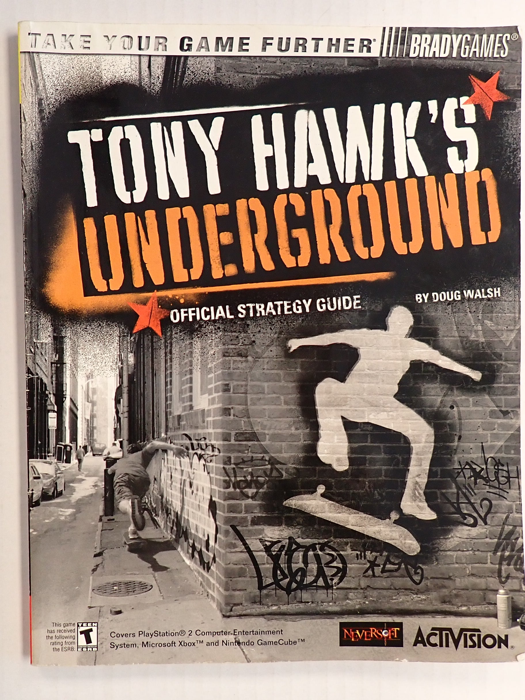 Tony Hawk's Underground - Brady Games Official Strategy Guide [Pre-Owned]