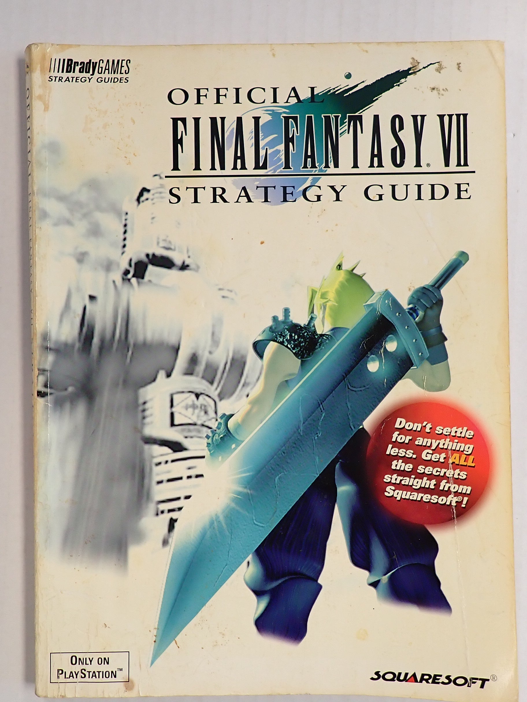 Final Fantasy VII - Brady Games Official Strategy Guide [Pre-Owned]
