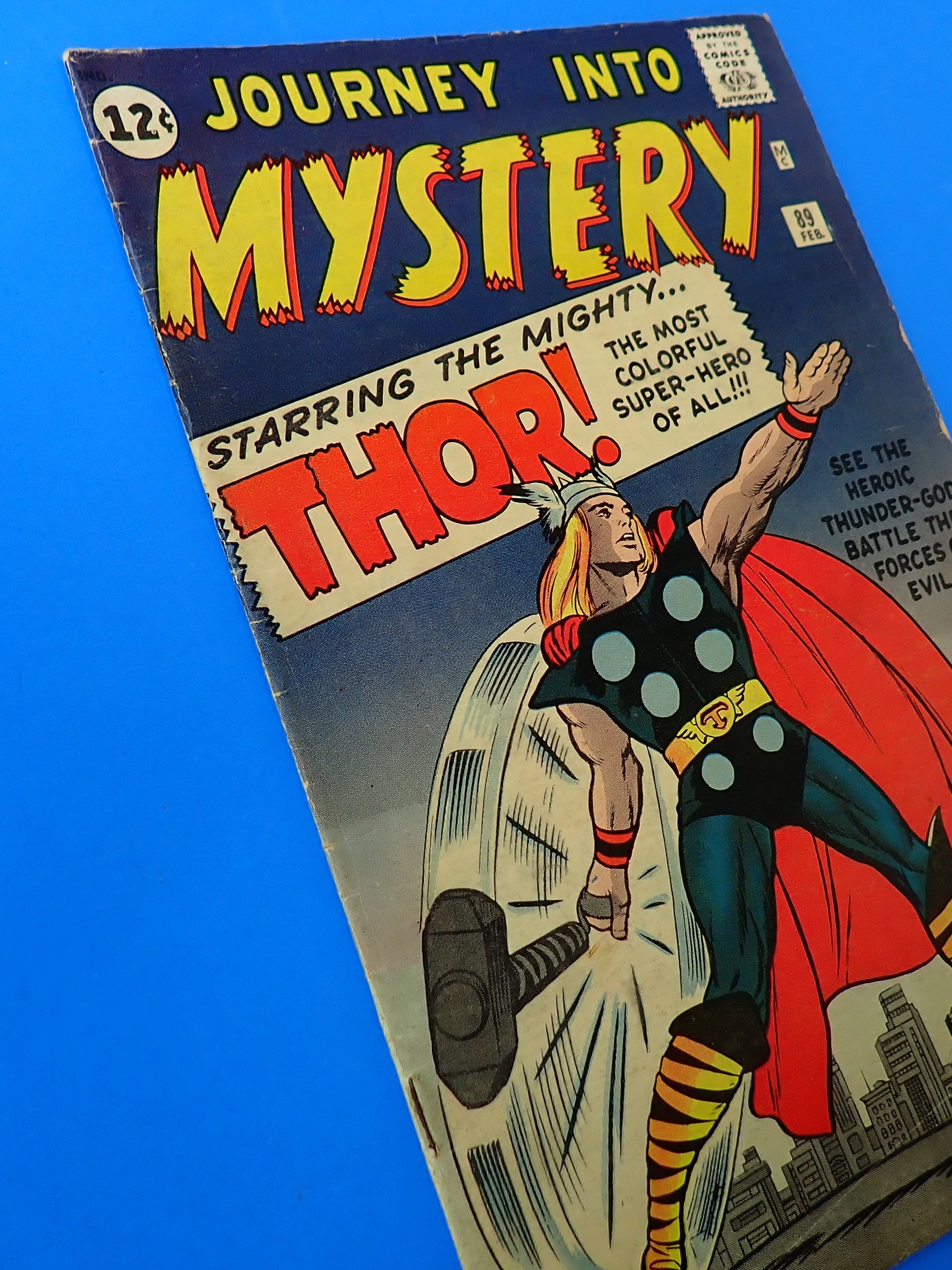 Journey Into Mystery #89 (1963) - VG (4.0) - Iconic Jack Kirby Cover
