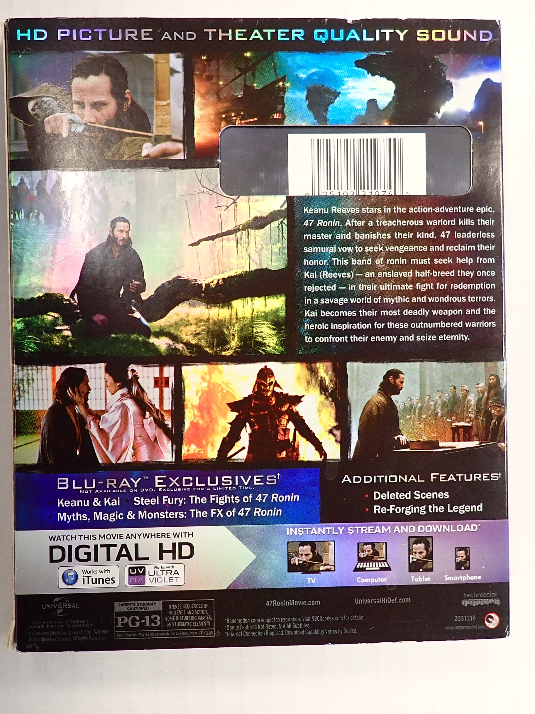 47 Ronin - Blu-Ray & DVD