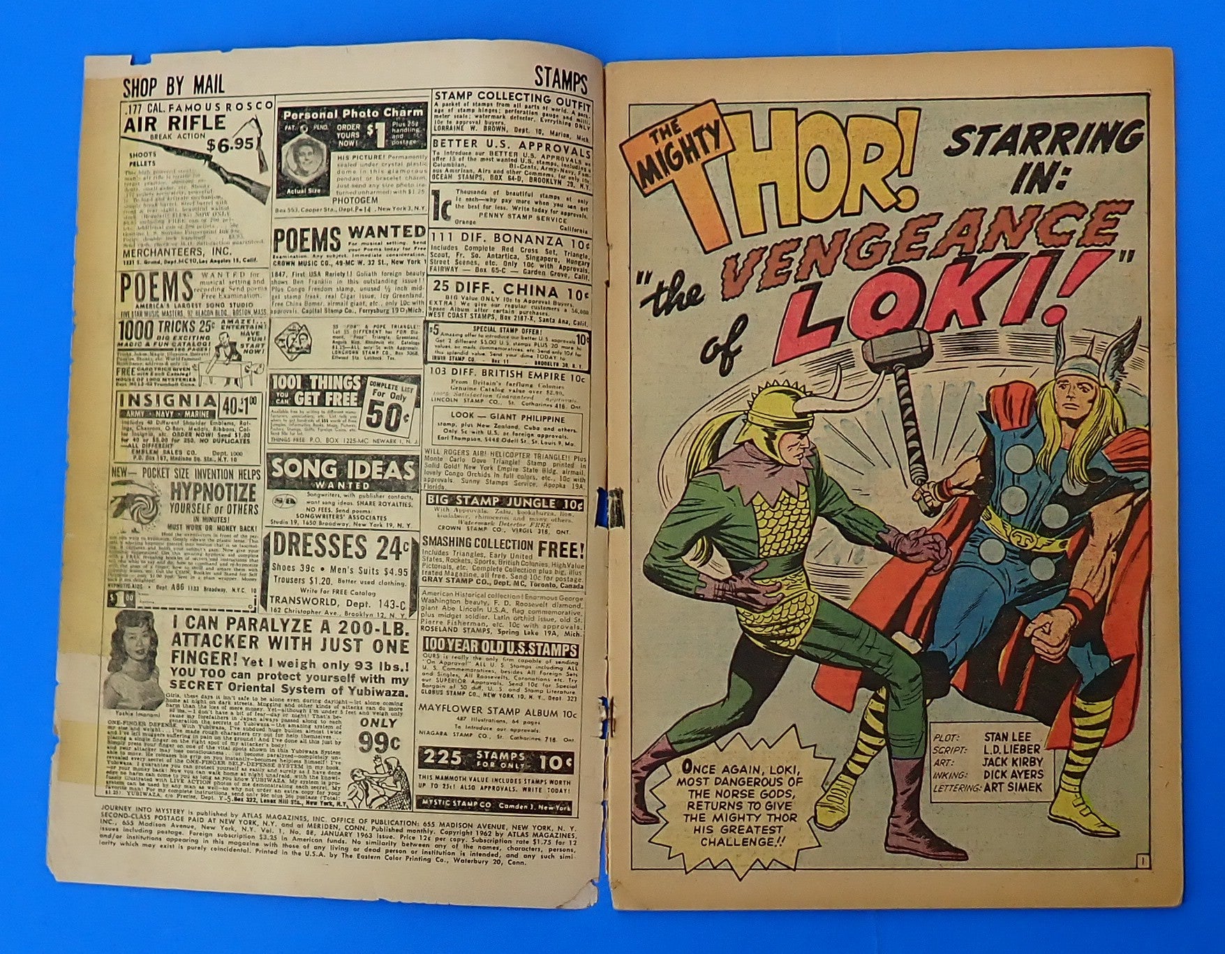 Journey Into Mystery #88 (1963) - FR/PR (0.5-1.0) - 1st Full App. Odin