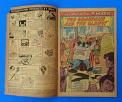 Journey Into Mystery #124 (1966) - VG- (3.5) - Iconic Jack Kirby Cover