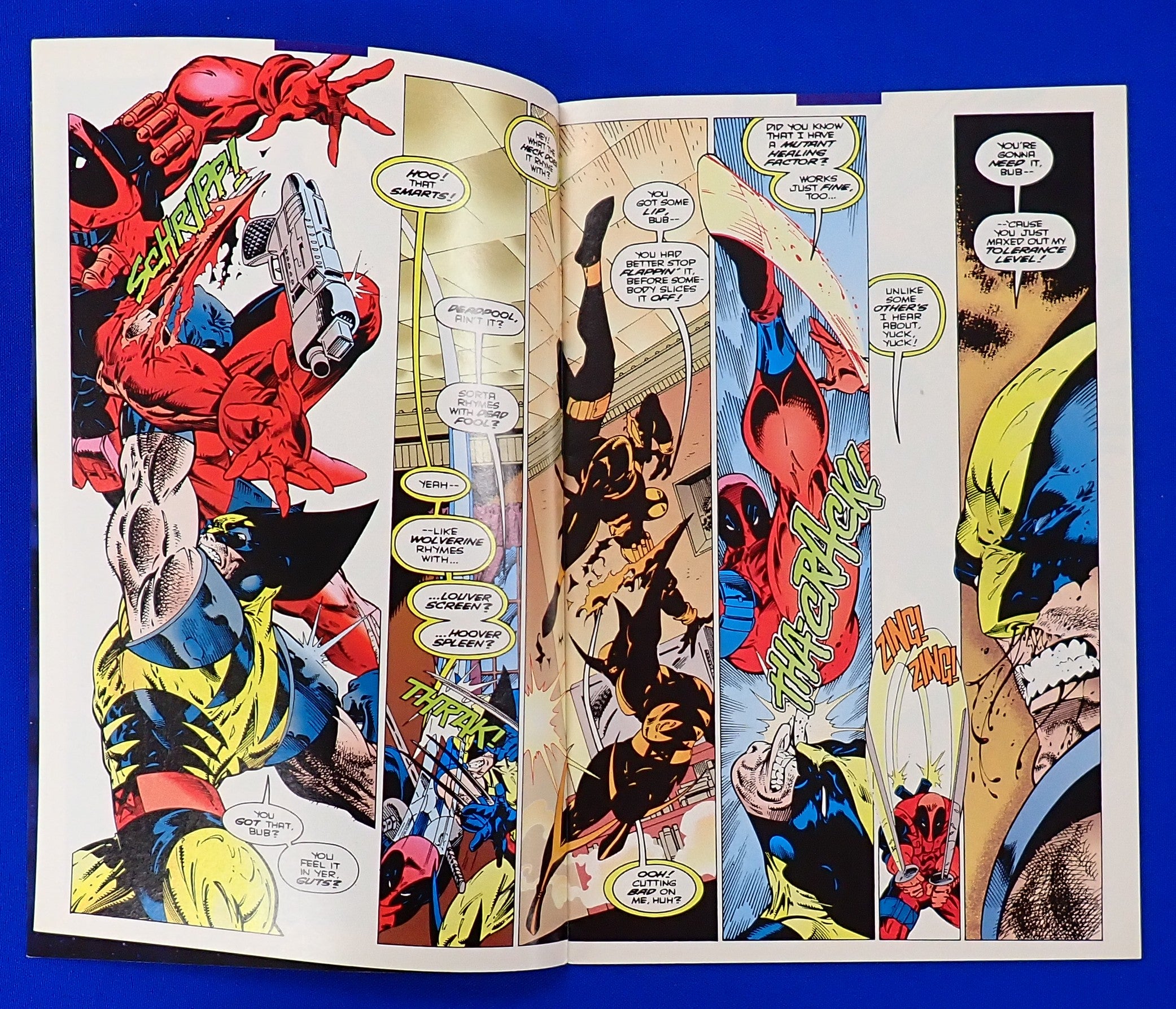 Wolverine #88 (1994) - FN+ (6.5) - 1st Battle of Wolverine vs. Deadpool