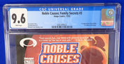 Noble Causes: Family Secrets #3 (2002) - CGC 9.6 - 1st App. of Invincible, Cameo