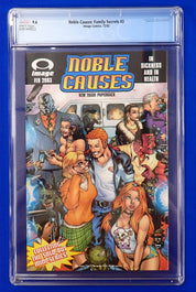 Noble Causes: Family Secrets #3 (2002) - CGC 9.6 - 1st App. of Invincible, Cameo