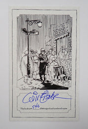 Invisible People by Will Eisner - SIGNED Hardcover [Pre-Owned]