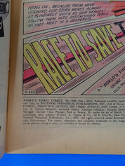 World's Finest #199 (1970) - FN (5.5) - Third Superman VS Flash Race