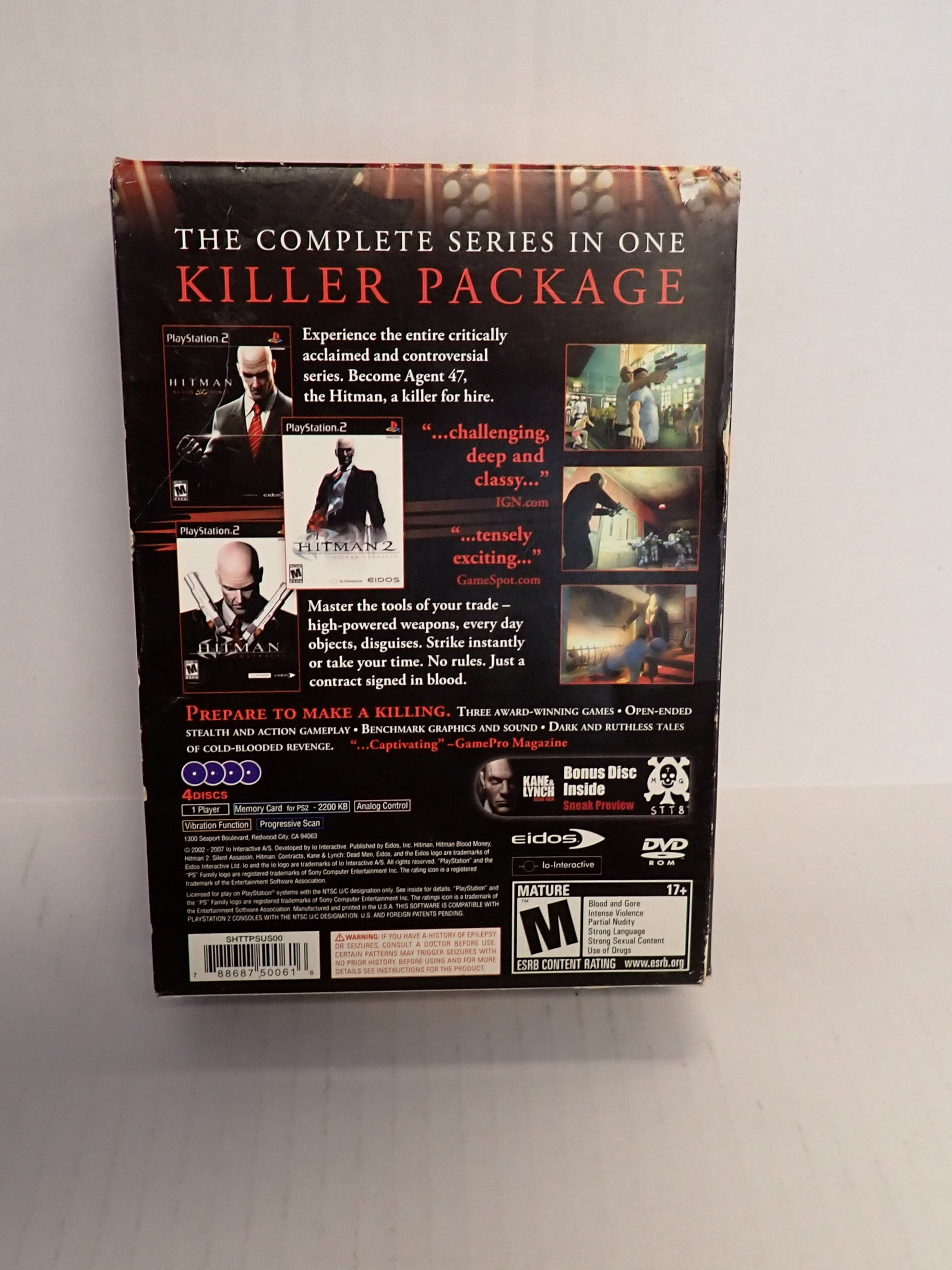 Hitman Trilogy - PS2 [Pre-Owned]