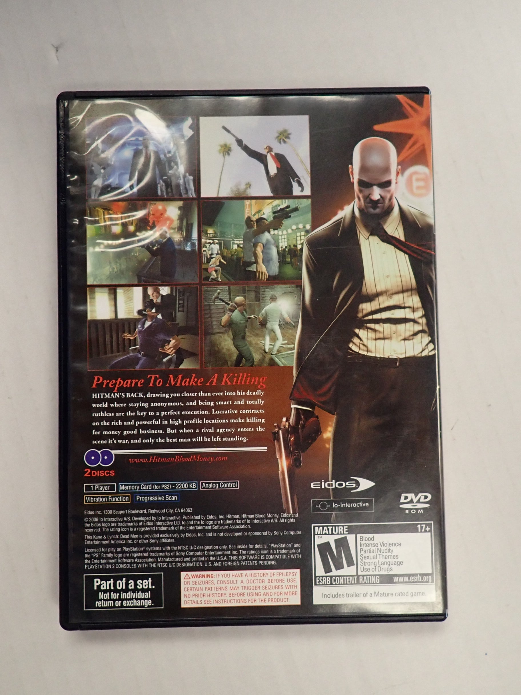 Hitman Trilogy - PS2 [Pre-Owned]