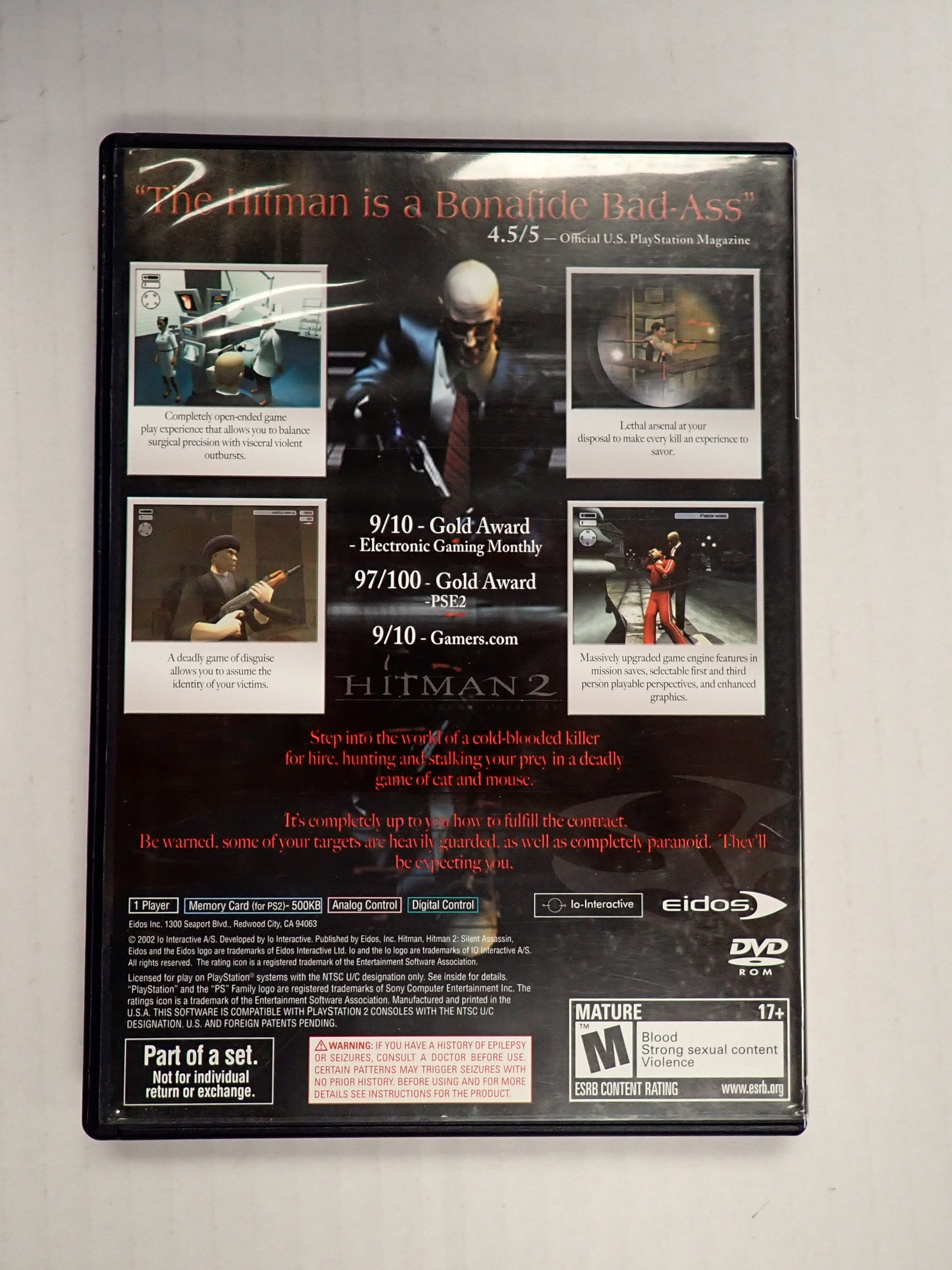 Hitman Trilogy - PS2 [Pre-Owned]