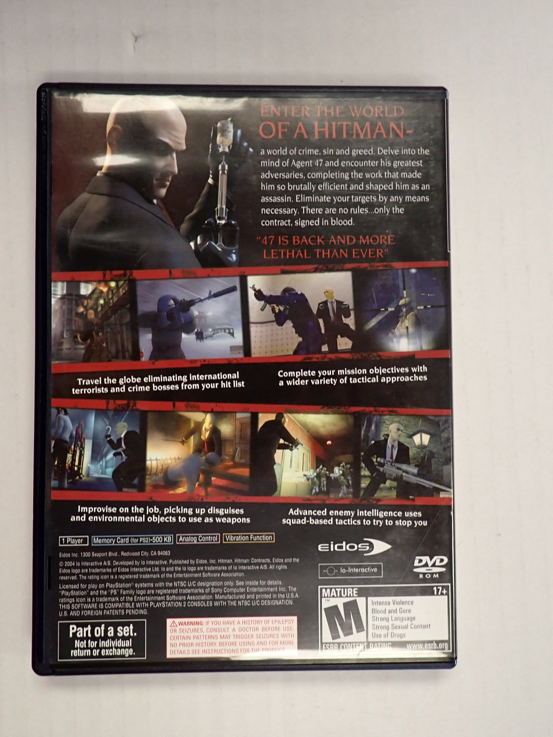 Hitman Trilogy - PS2 [Pre-Owned]