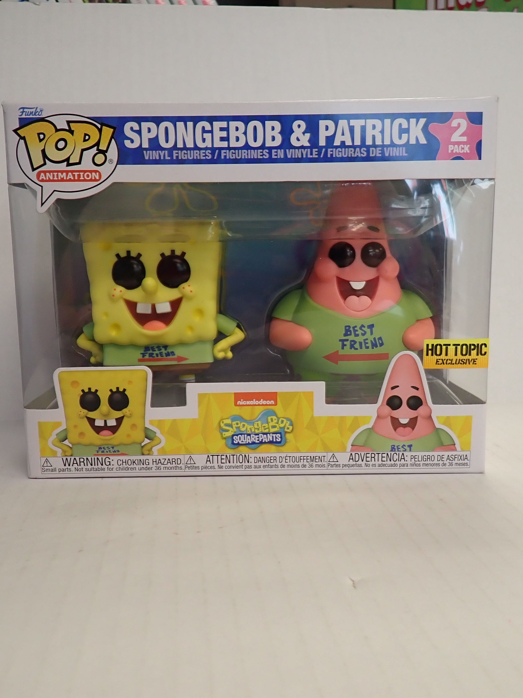 Spongebob and Patrick - POP! #2 pack