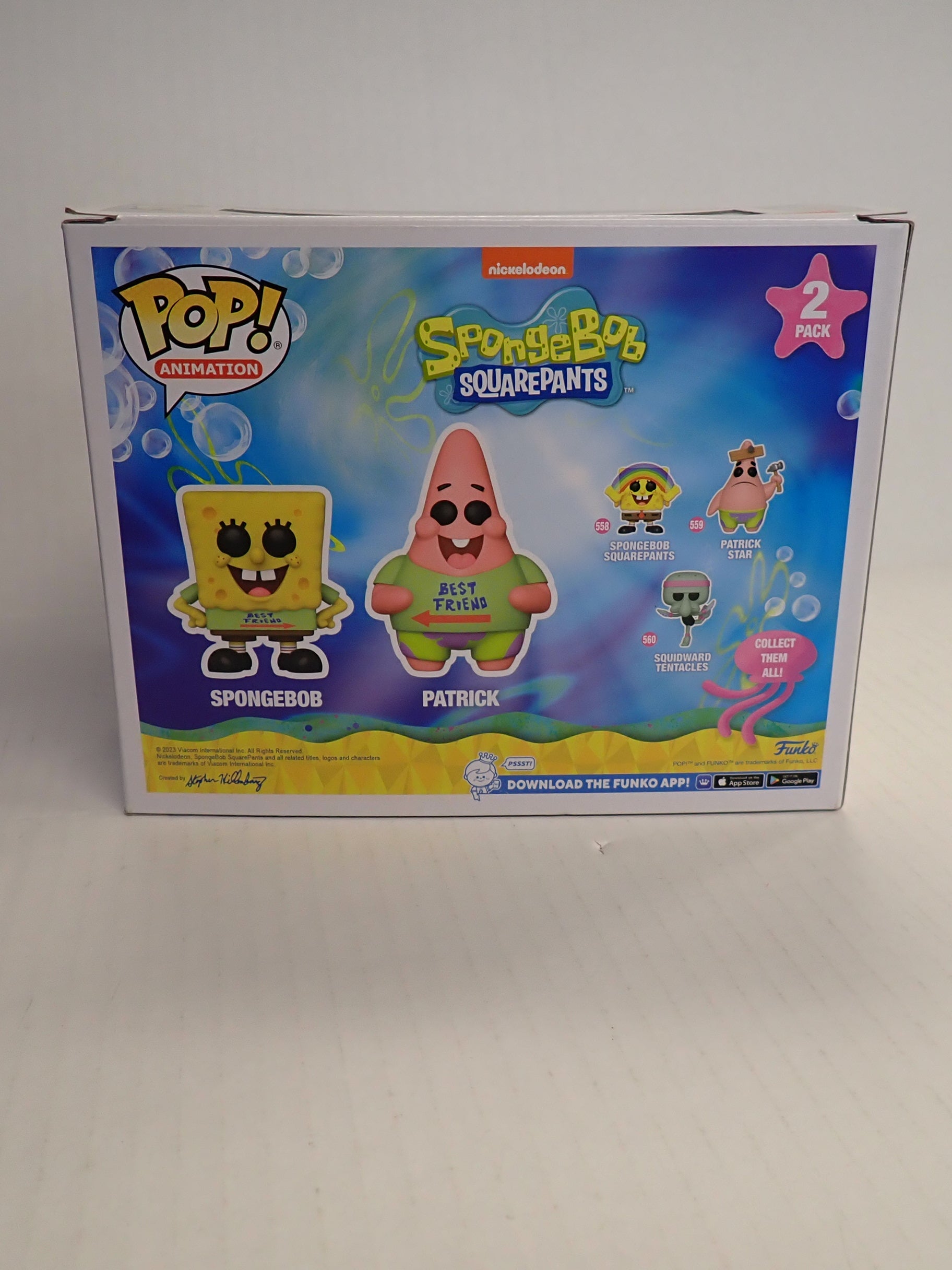 Spongebob and Patrick - POP! #2 pack