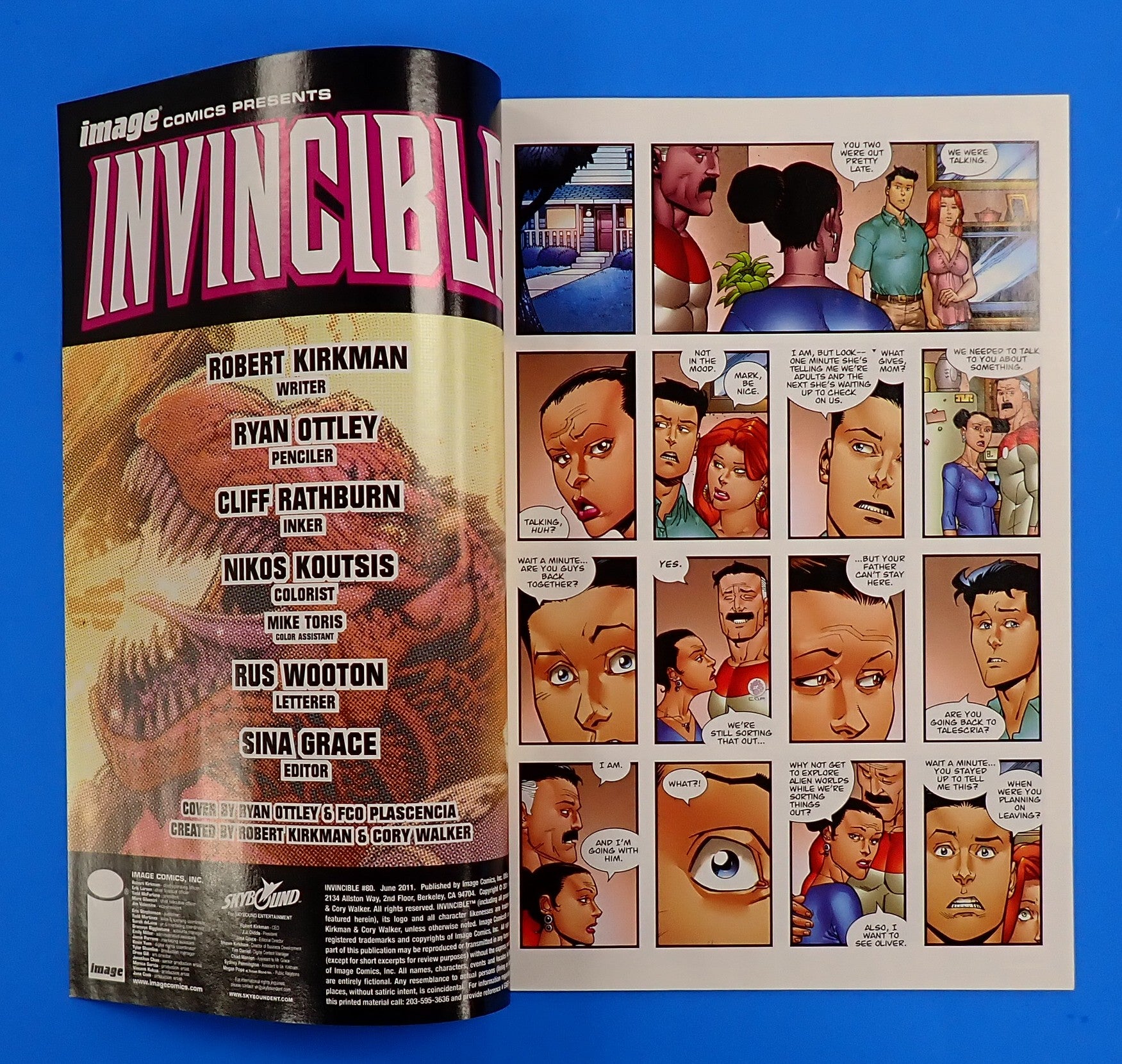 Invincible #80 (2011) - NM- (9.2) - 1st App. of Gravitator