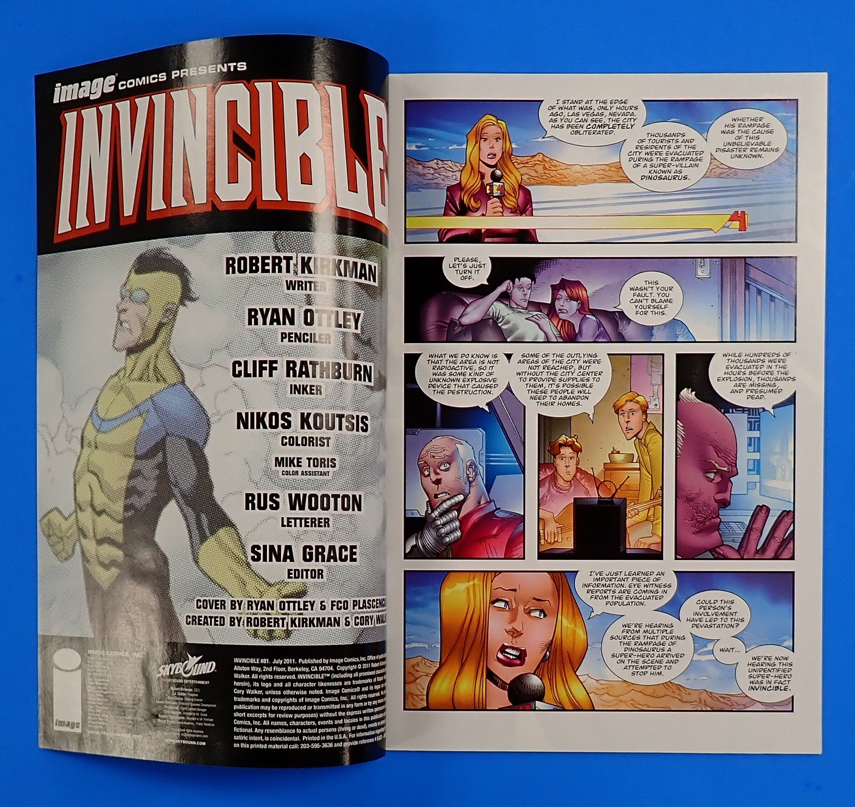 Invincible #81 (2011) - VF/NM- (9.0) - Low Print Run