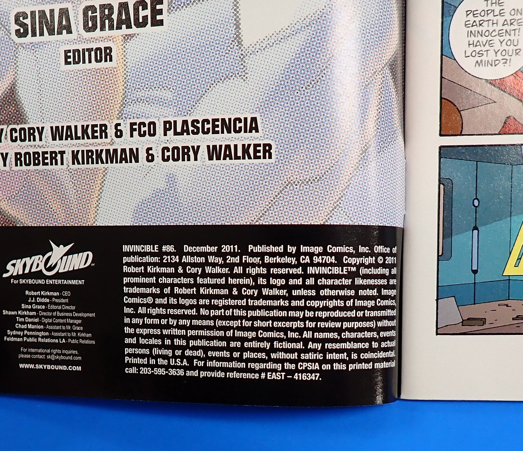 Invincible #86 (2011) - VF/NM (9.0) - Low Print Run